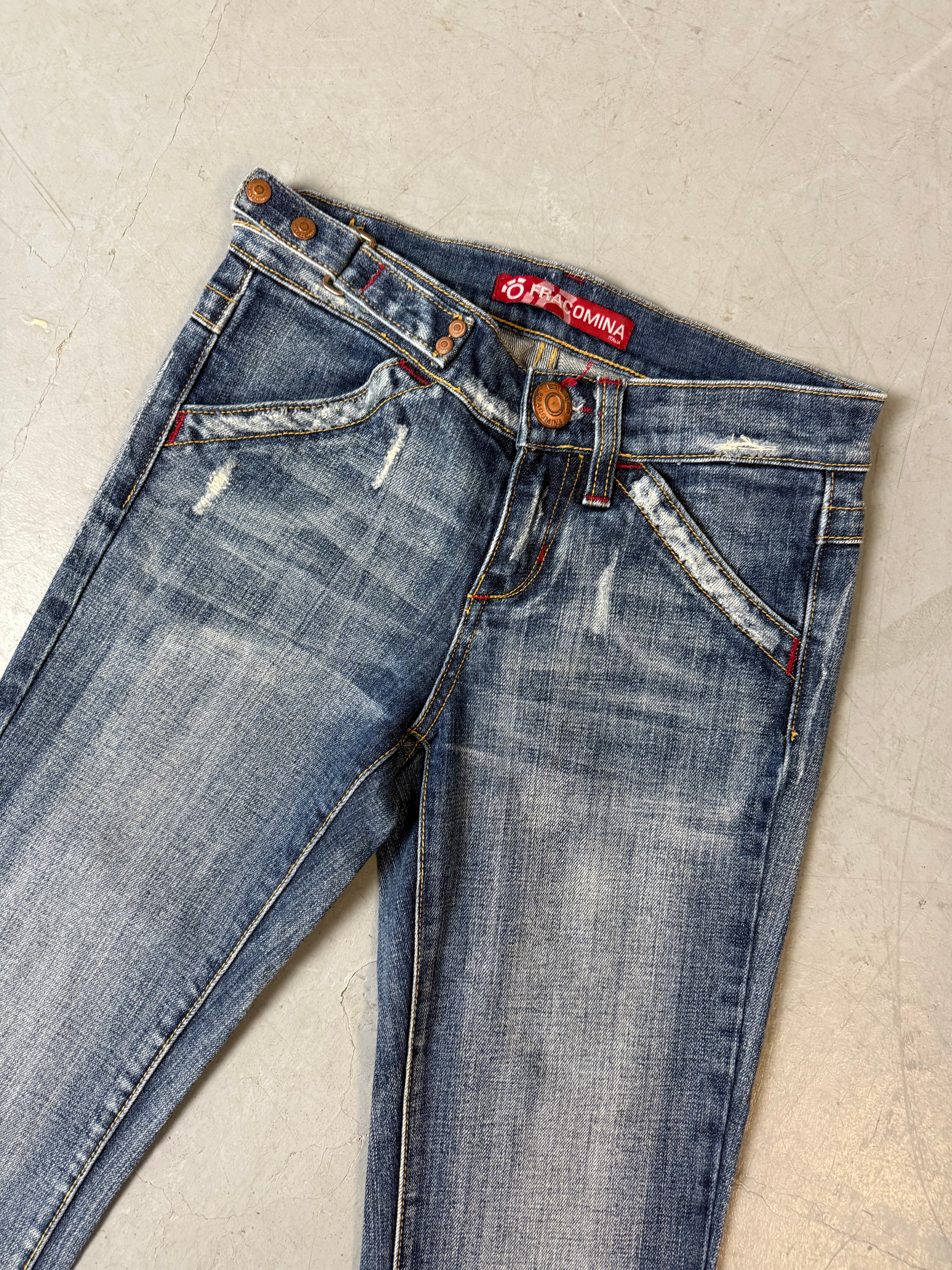 Vintage Fracomina Low Waist Bootcut Jeans XS