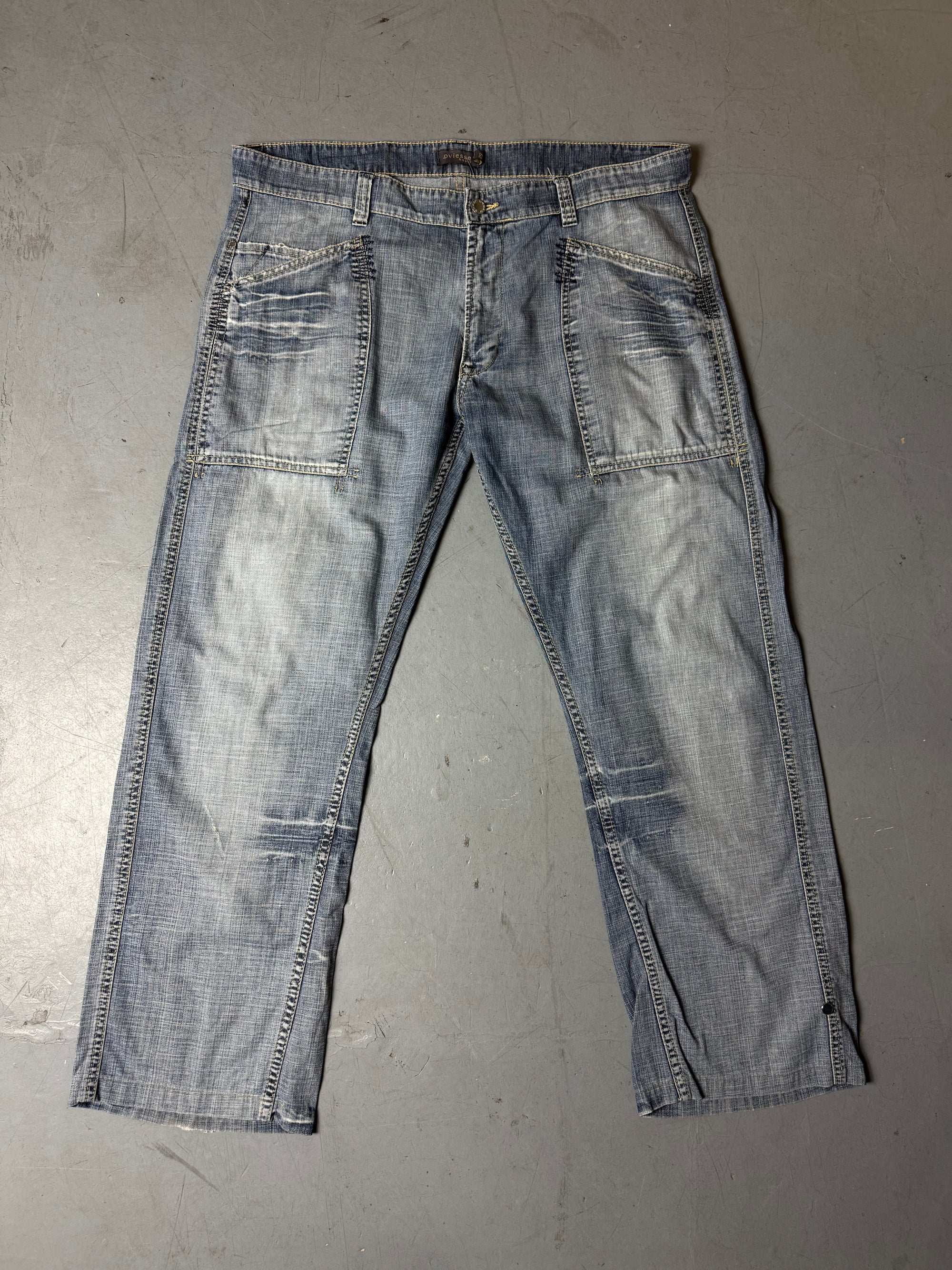 Vintage Oviesse High Waisted Baggy Jeans XL