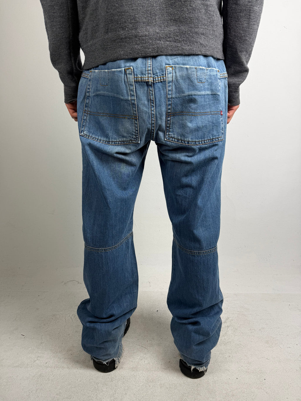 Vintage Quicksilver Light Blue Baggy Jeans L