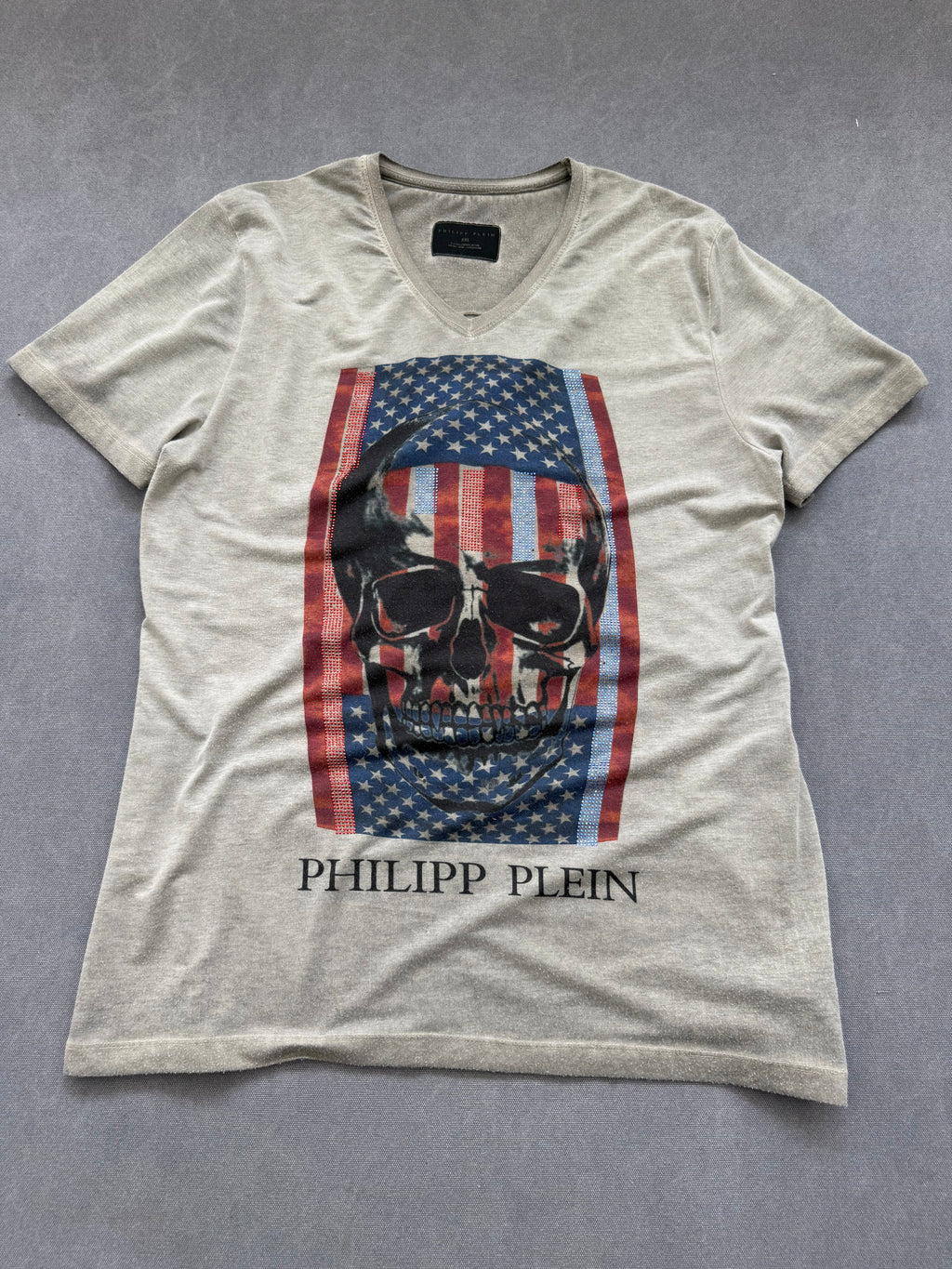 Vintage Vintage Philipp Plein T-Shirt für Herren. Y2K Second Hand 2000s Fashion 