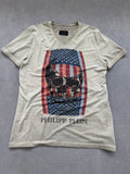Vintage Vintage Philipp Plein T-Shirt für Herren. Y2K Second Hand 2000s Fashion 