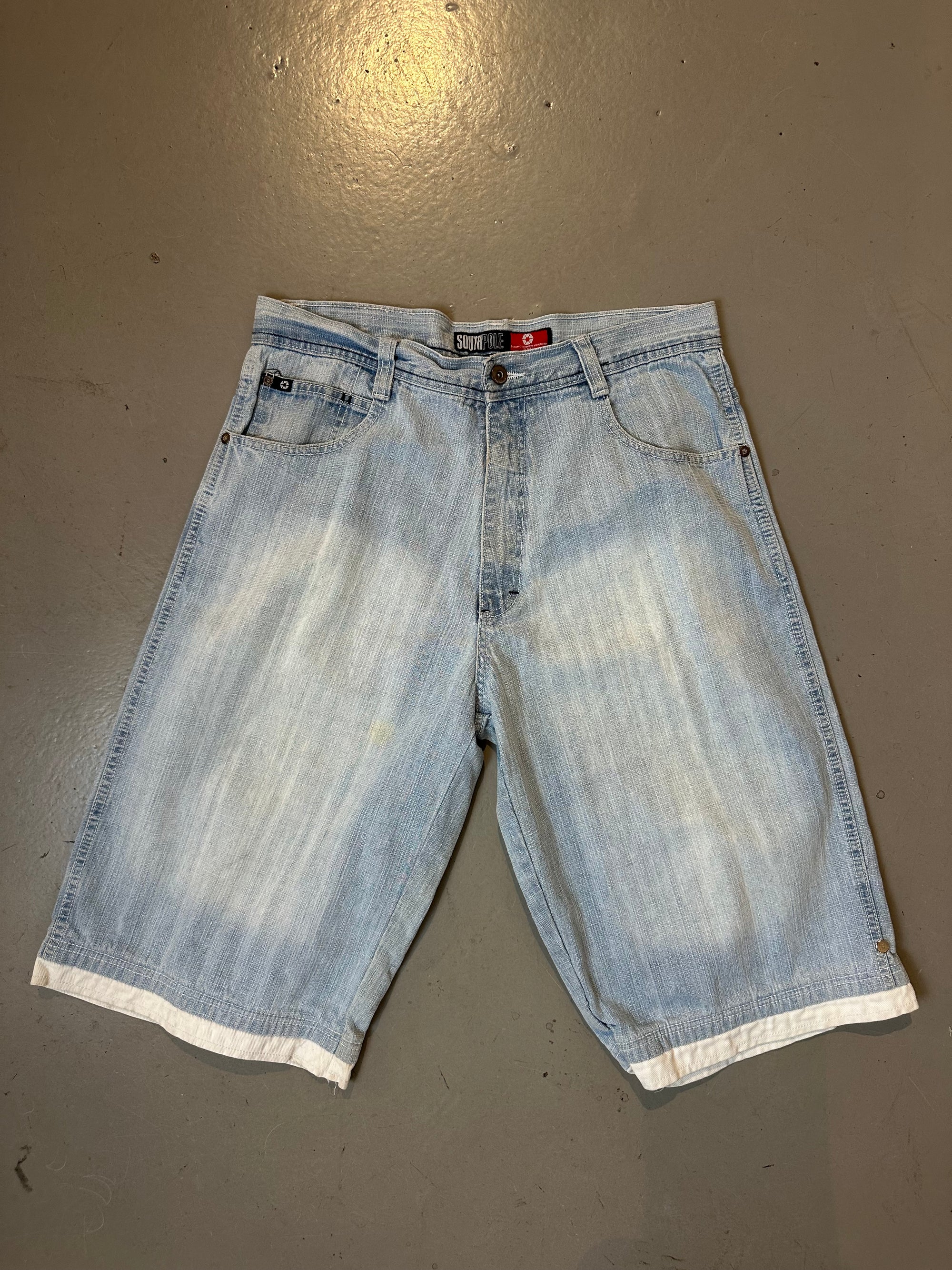 Vintage Light Blue Southpole Jorts M/L