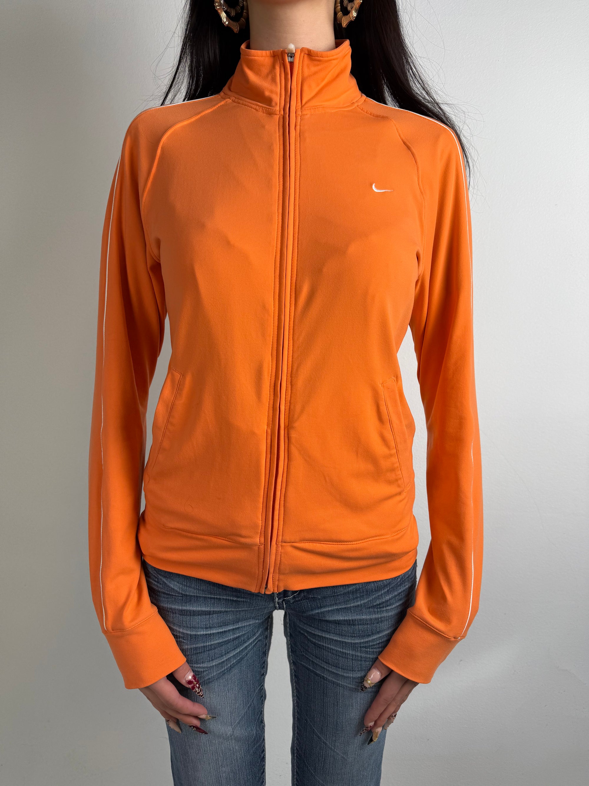 Vintage Nike Orange Track Jacket M