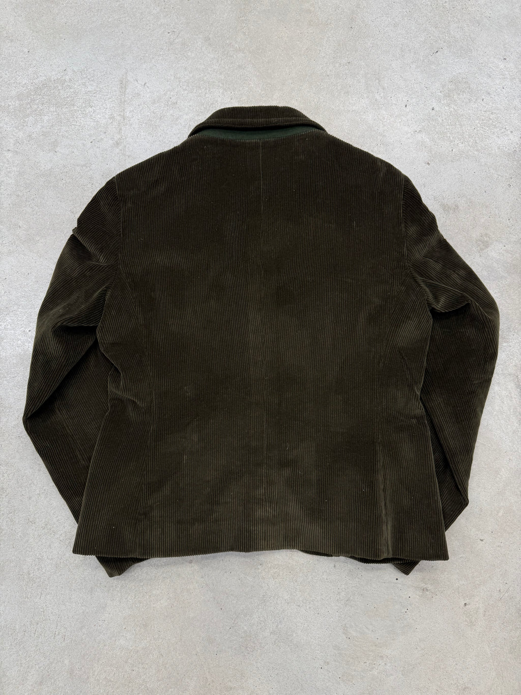 Vintage Moschino Green Cord Blazer M