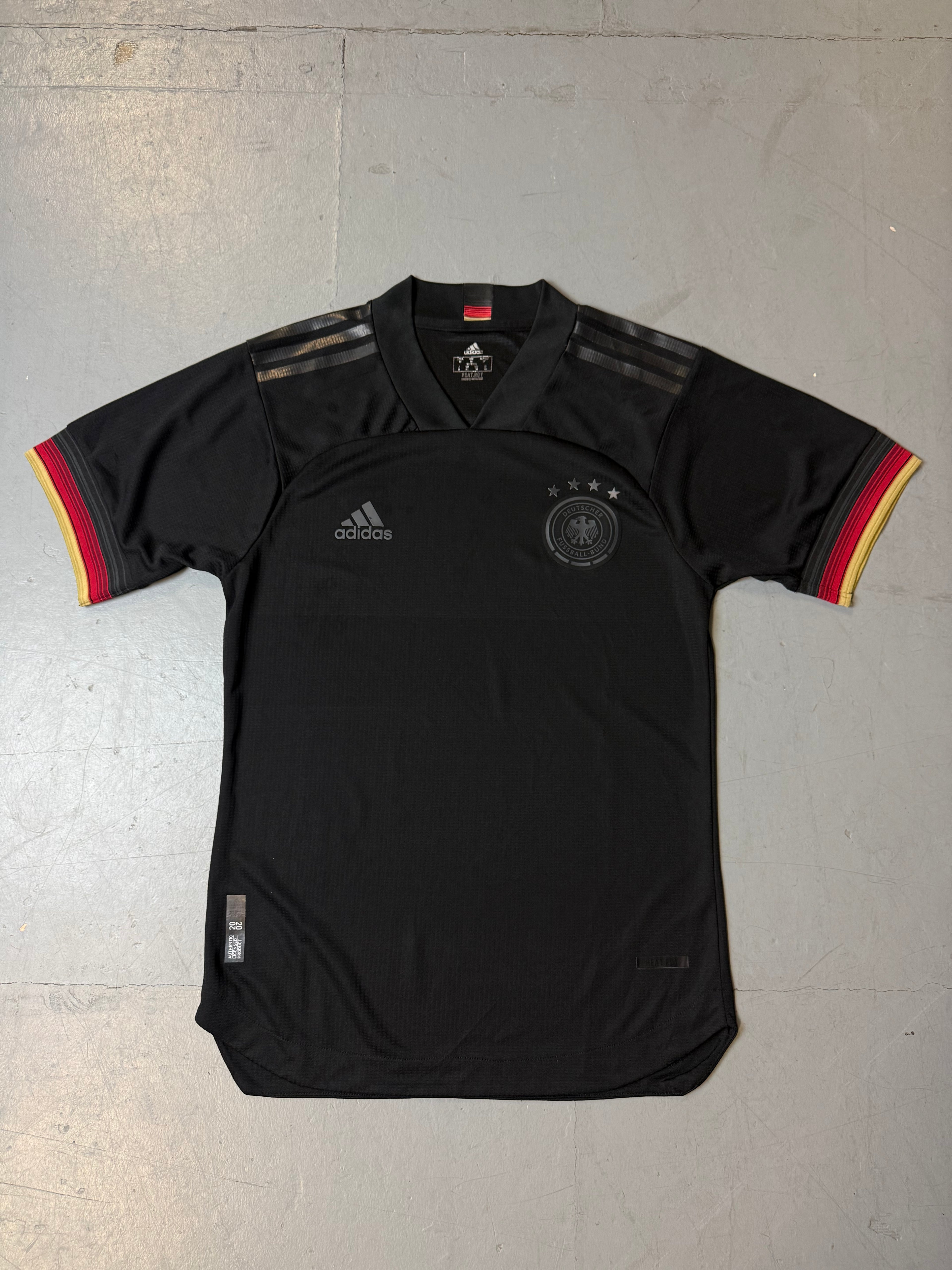 Vintage Adidas Germany 20/21 Black Jersey M