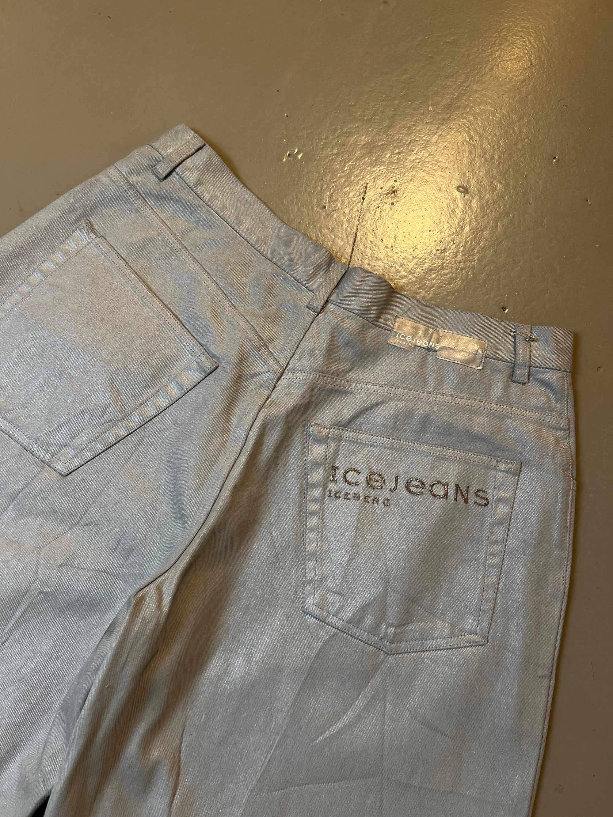 Vintage Ice Jeans Crazy Denim L/XL