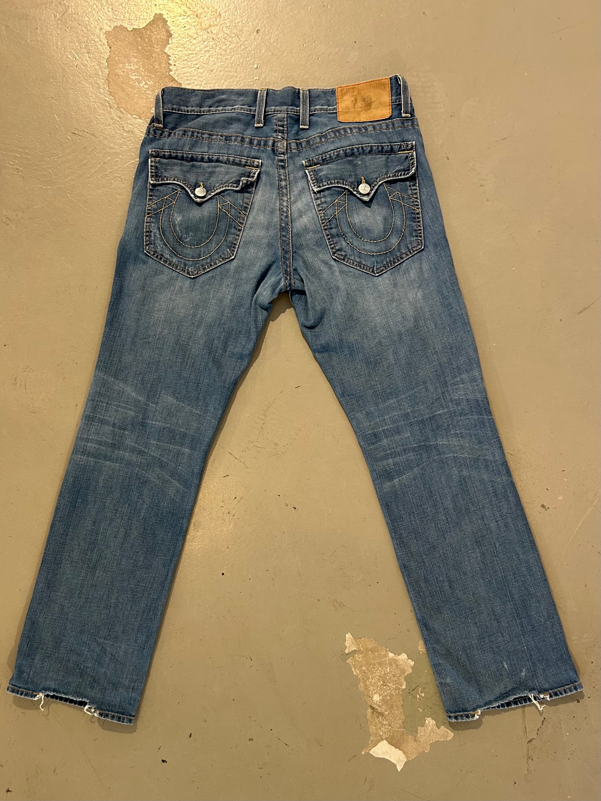 Vintage True Religion Ripped Denim L/XL