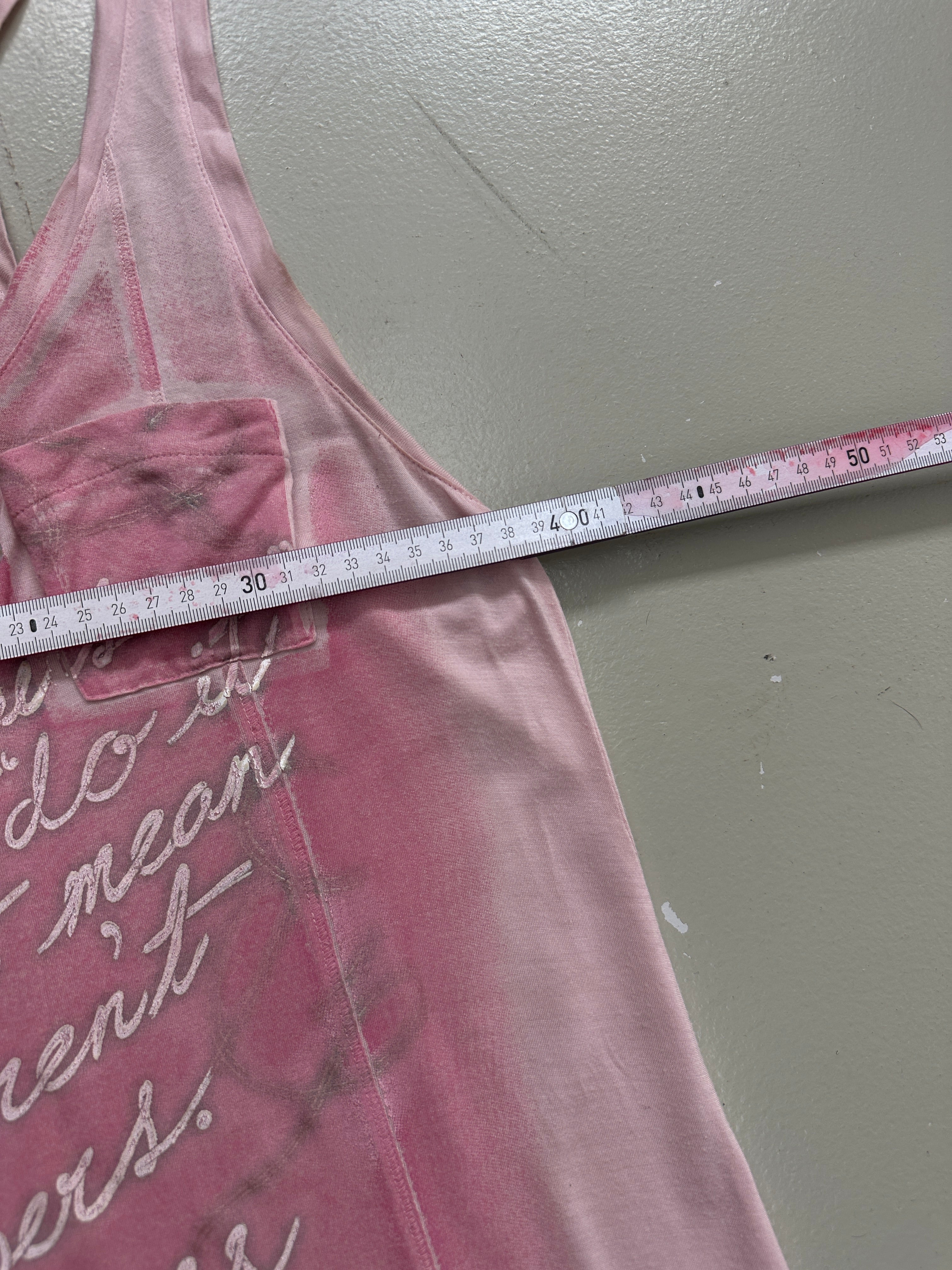 Vintage Guess Pink Tank Top M