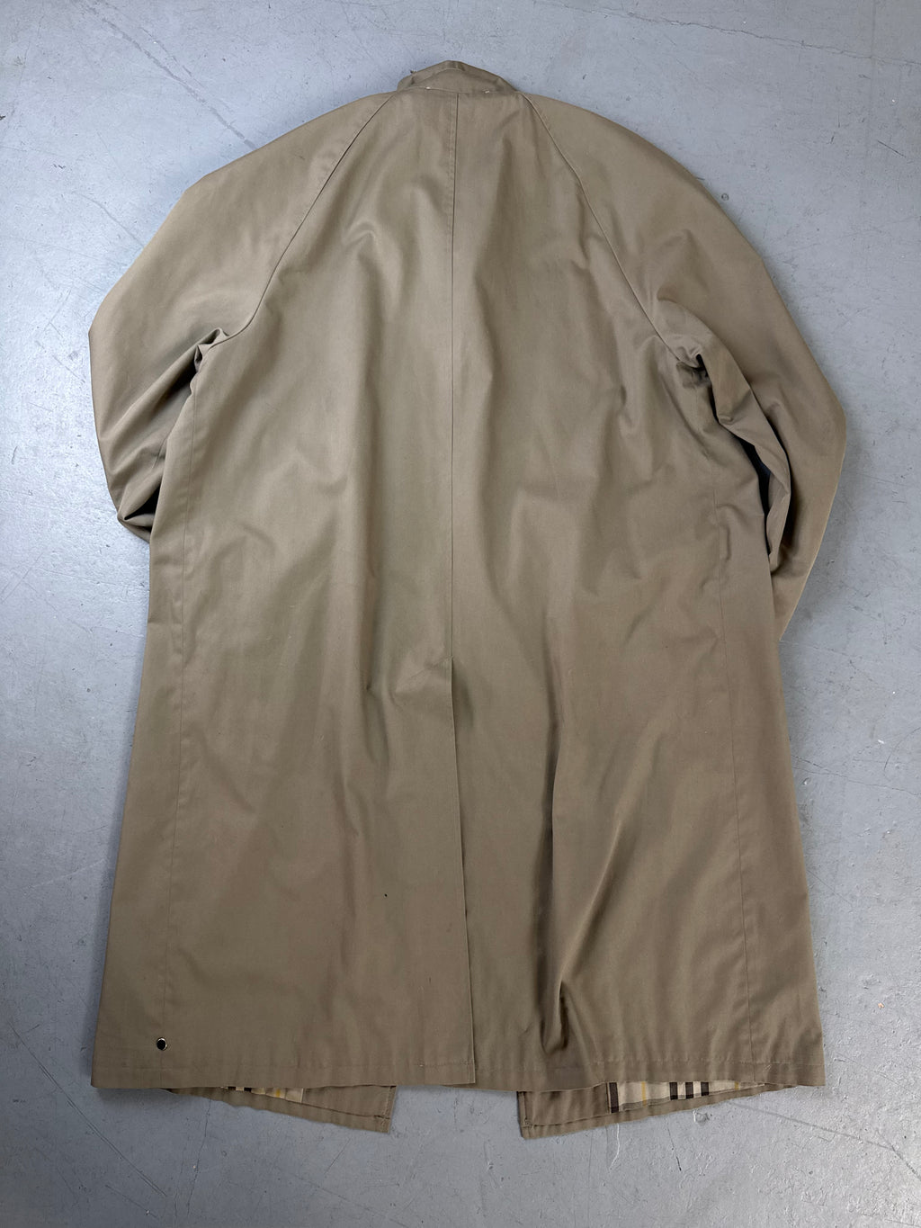 Vintage Yves Saint Laurent Beige Trenchcoat XL