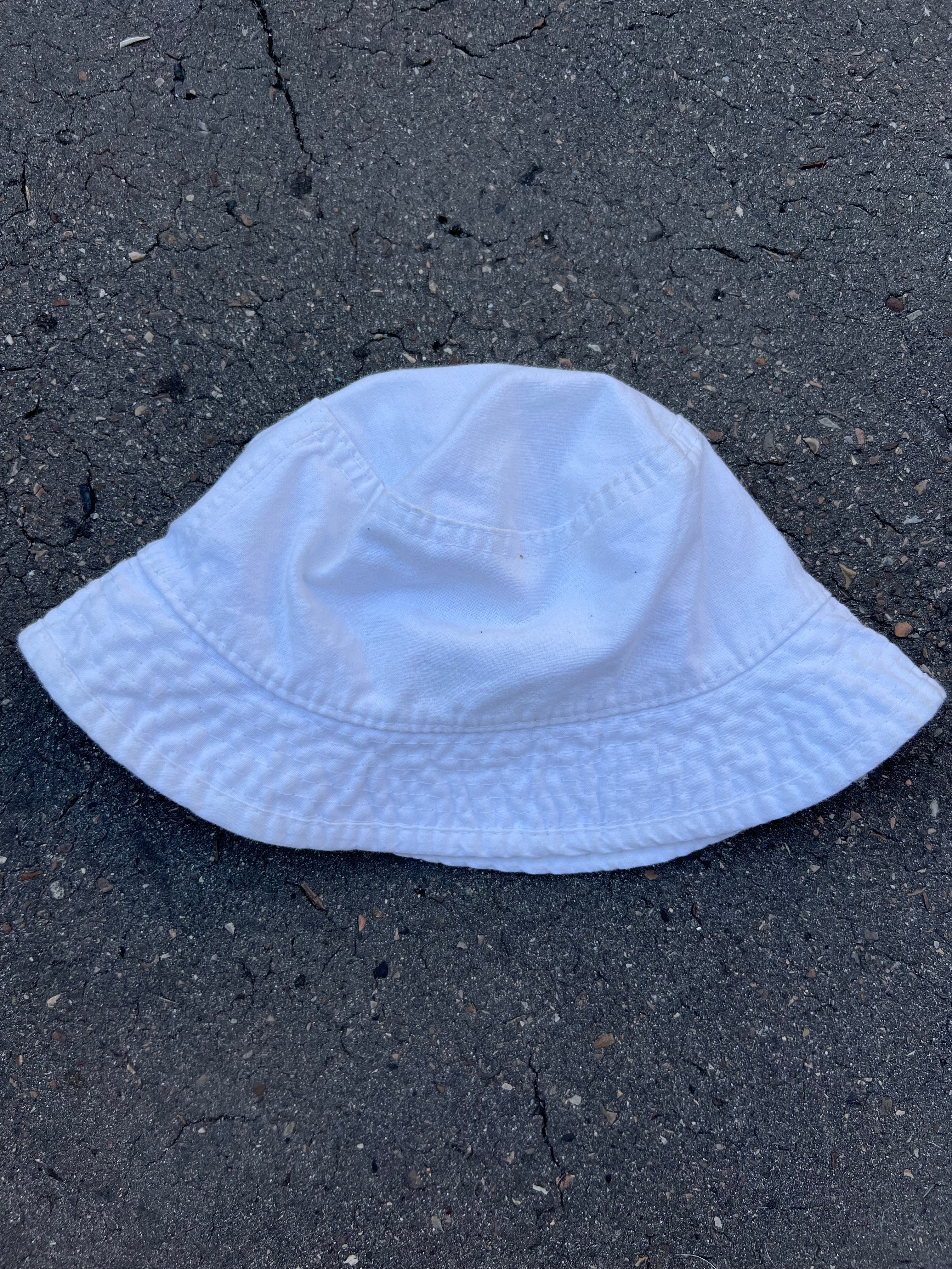 Vintage Nike White Bucket Hat