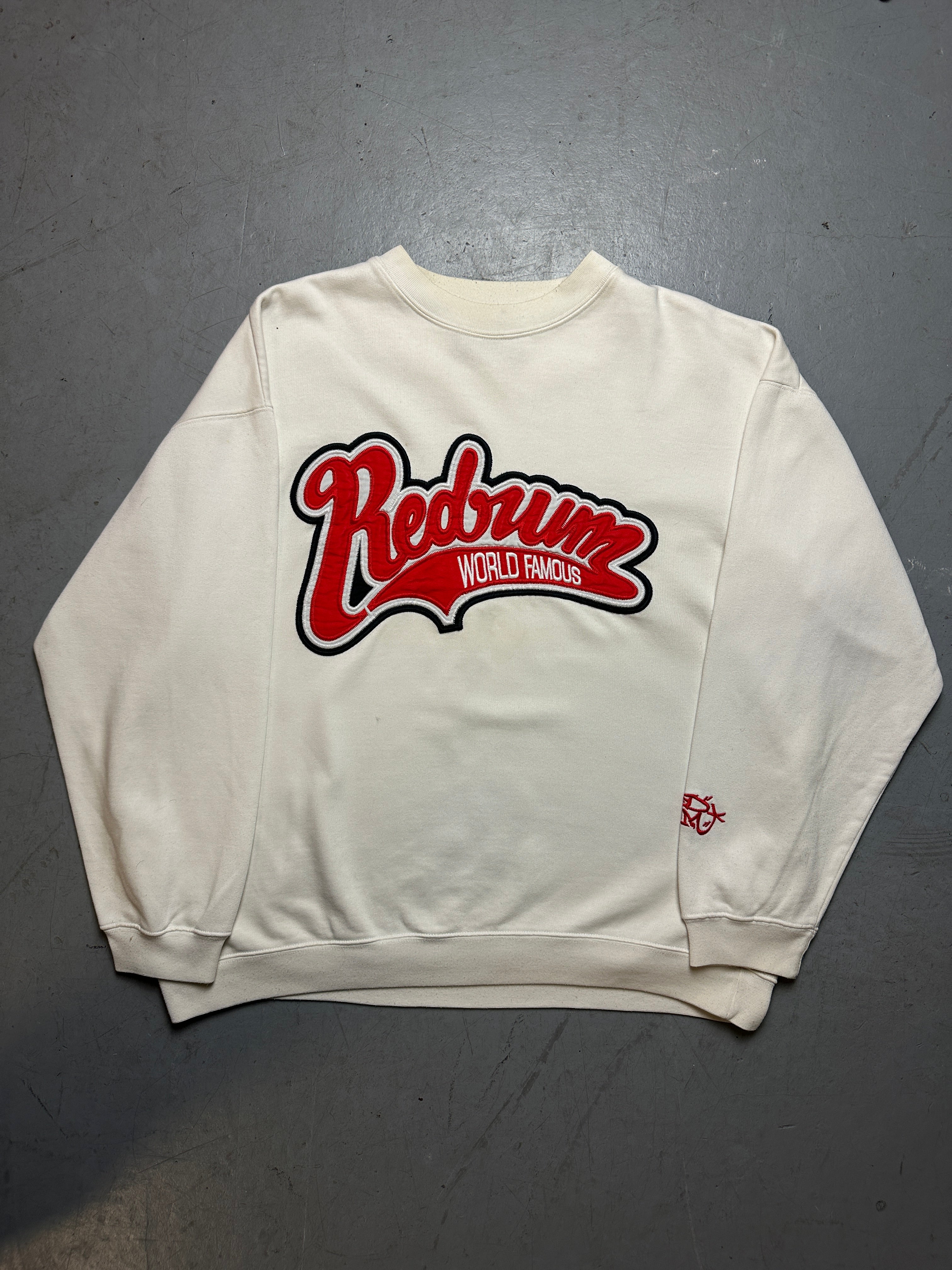 Produktbild Vintage Red/White Sweater von vorne 