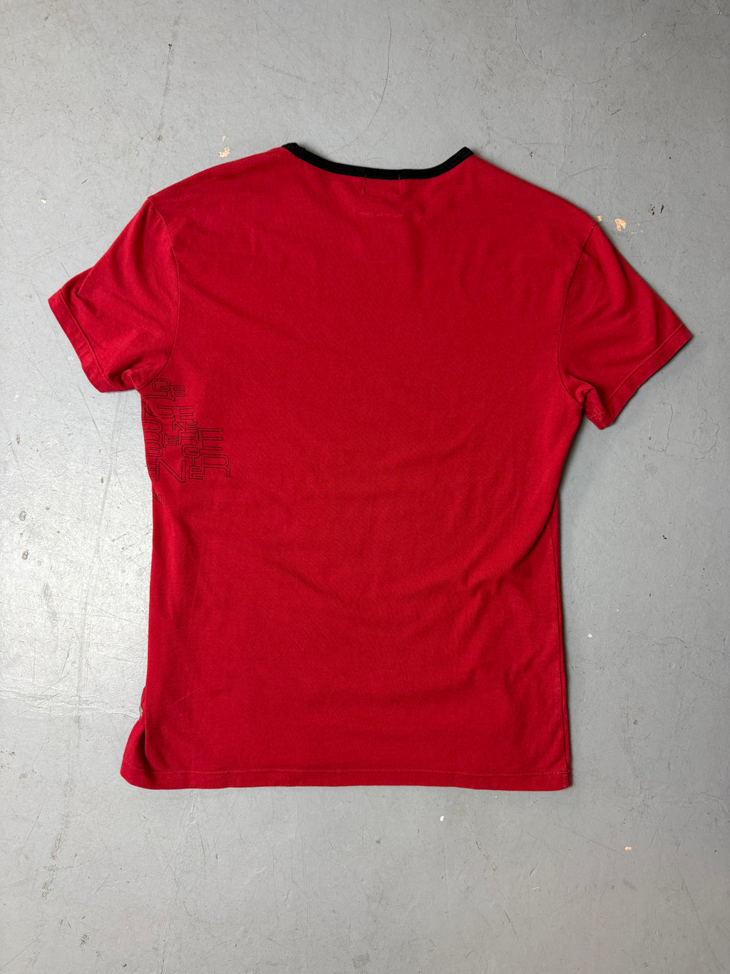 Vintage Energie Red Slim Fit T-Shirt M