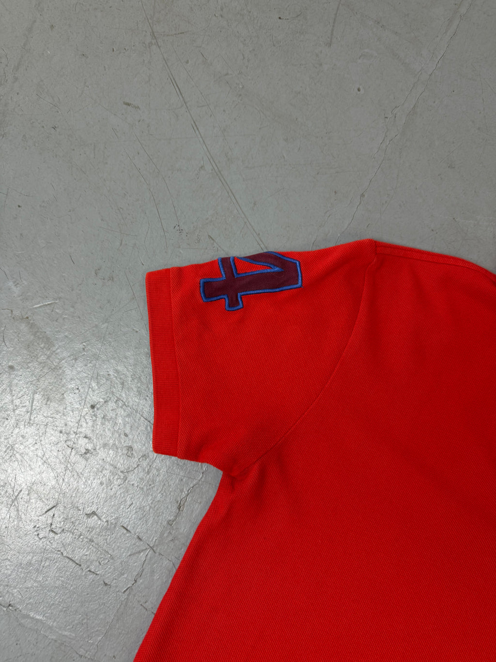 Vintage Orange Ralph Lauren Polo M