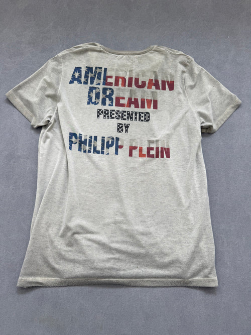 Vintage Vintage Philipp Plein T-Shirt für Herren. Y2K Second Hand 2000s Fashion 