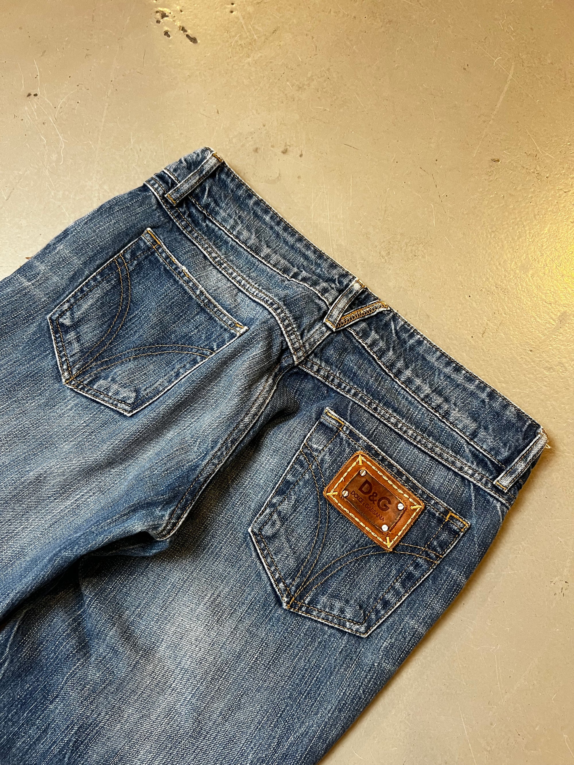 Vintage Dolce&Gabbana Straight Leg Jeans S