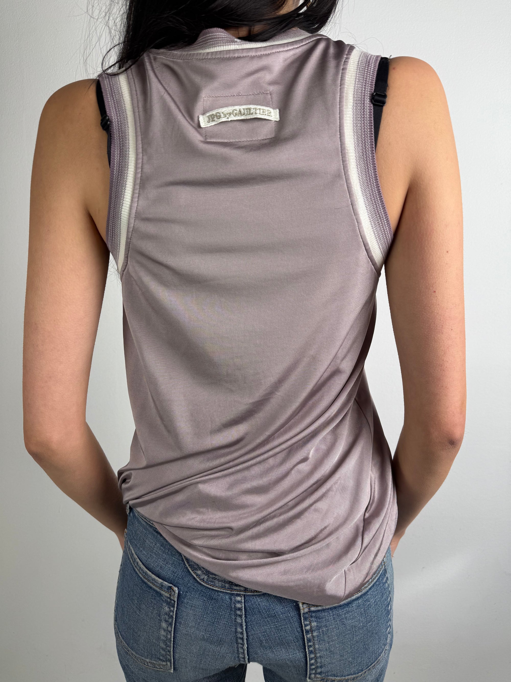 Vintage JPG Jeans Lavender Top M