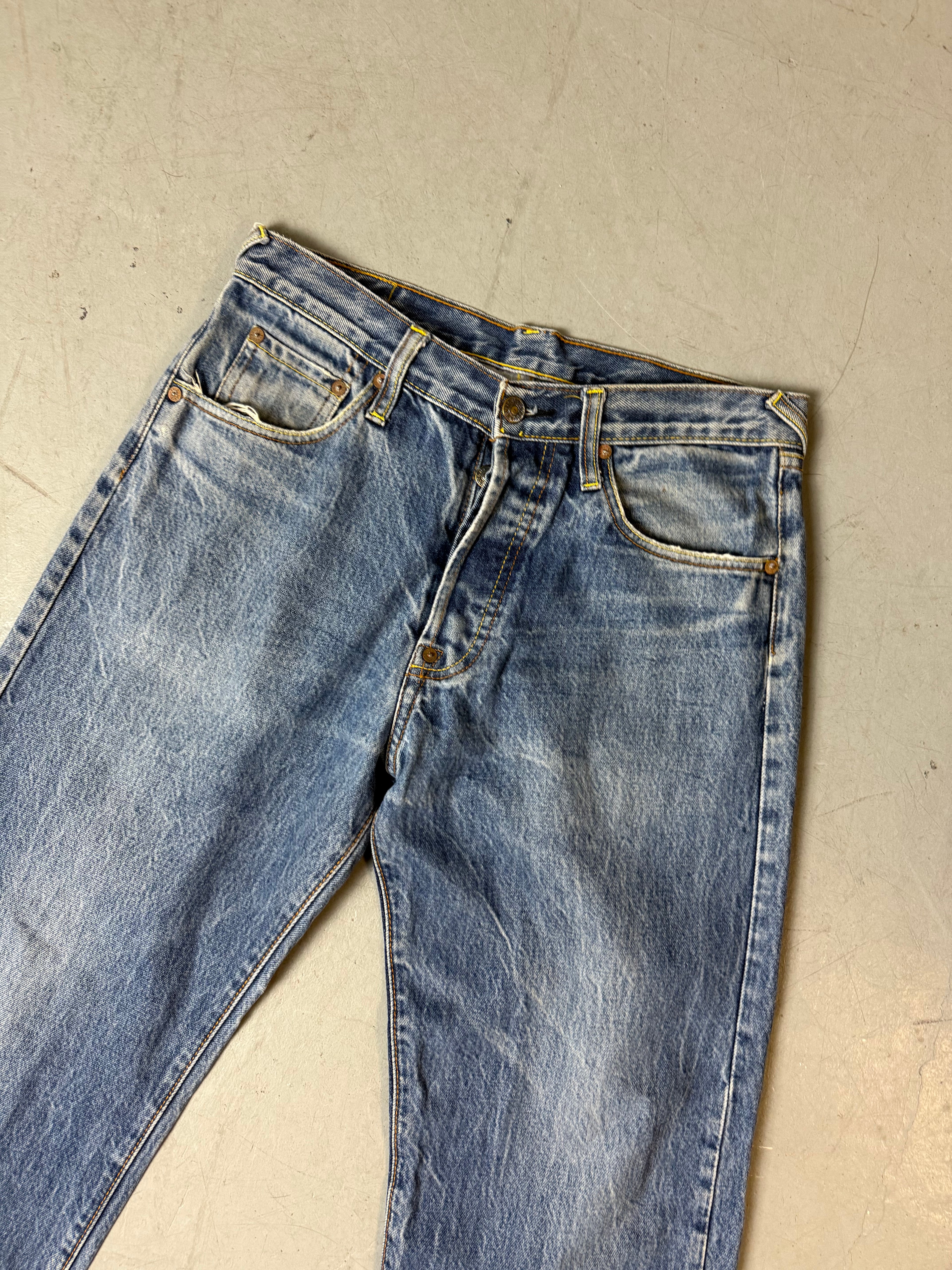 Vintage Evisu Wide Leg Jeans S/M