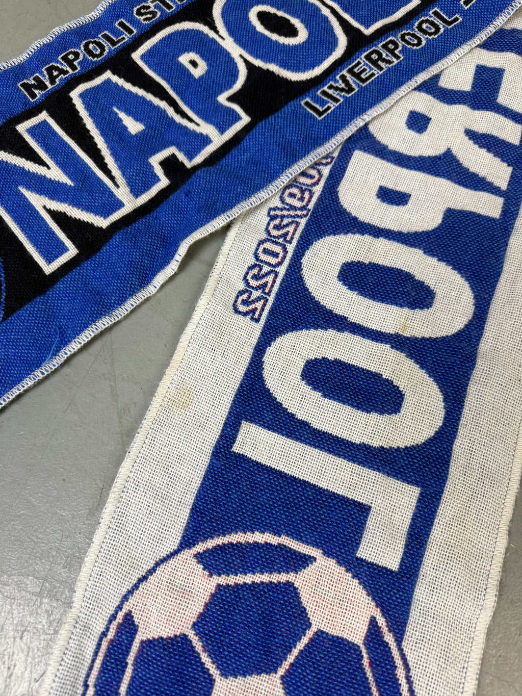 Vintage Napoli Soccer Scarf