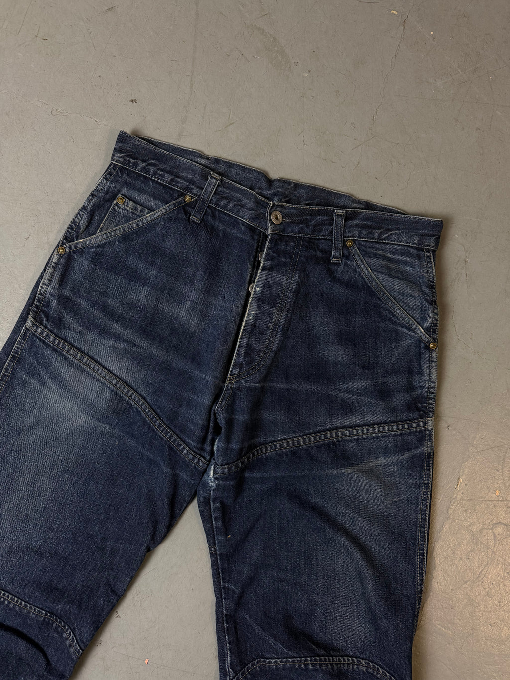 Vintage G-Star Raw Dark Blue Workwear Jeans M