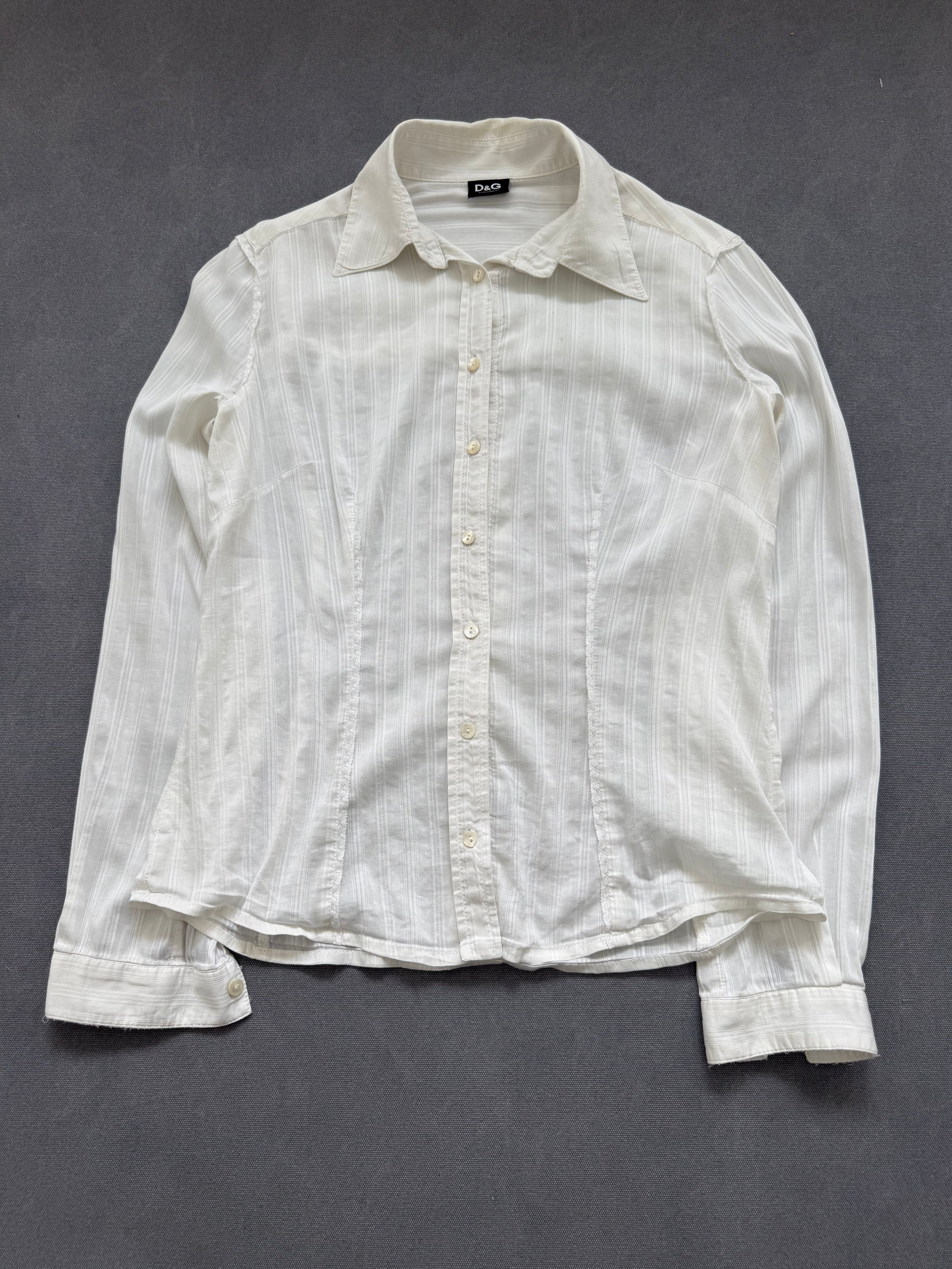 Vintage Dolce&Gabbana Shirt für Herren. Y2K Second Hand 2000s Fashion 