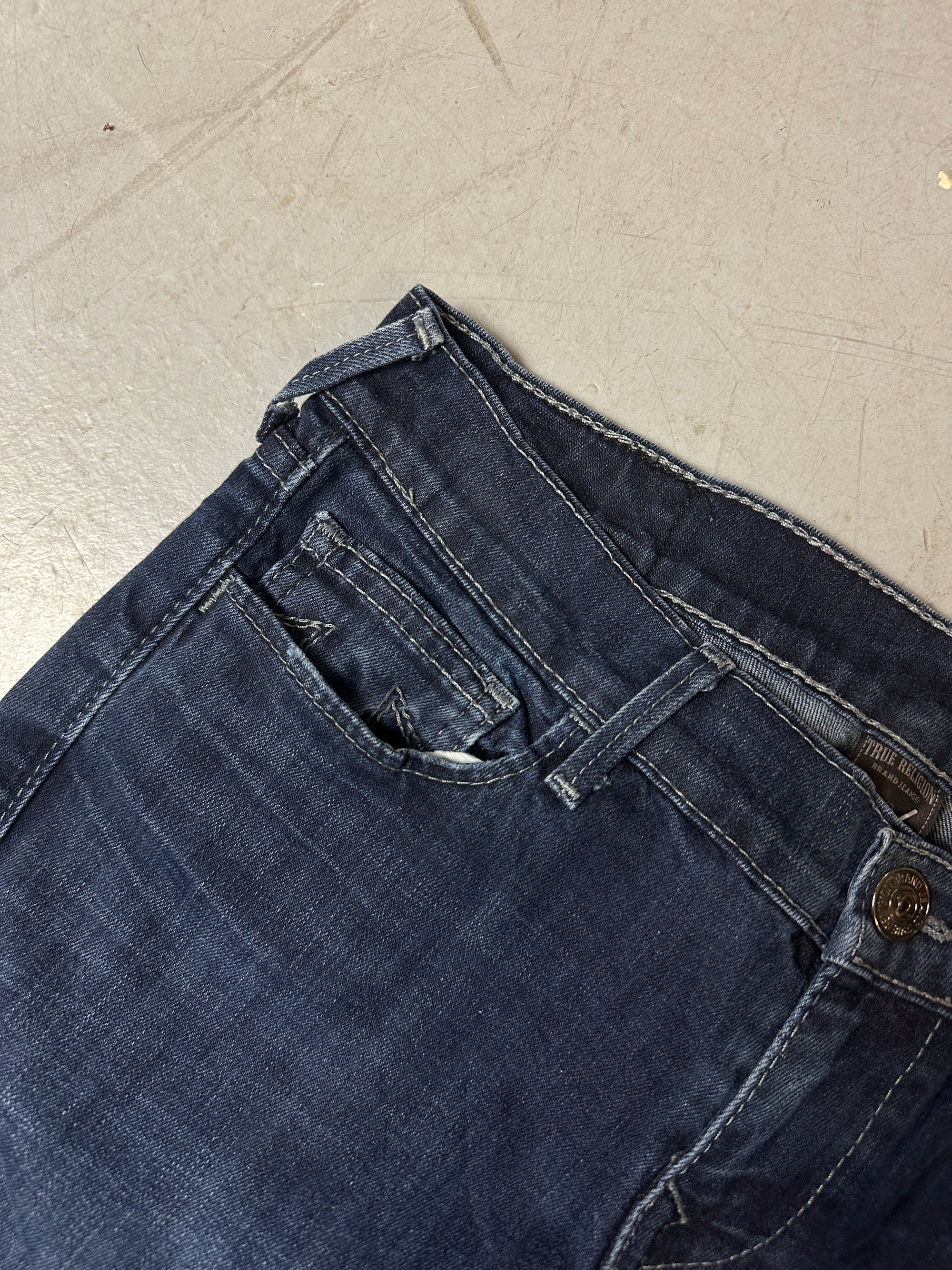 Vintage Navy True Religion Denim S/M