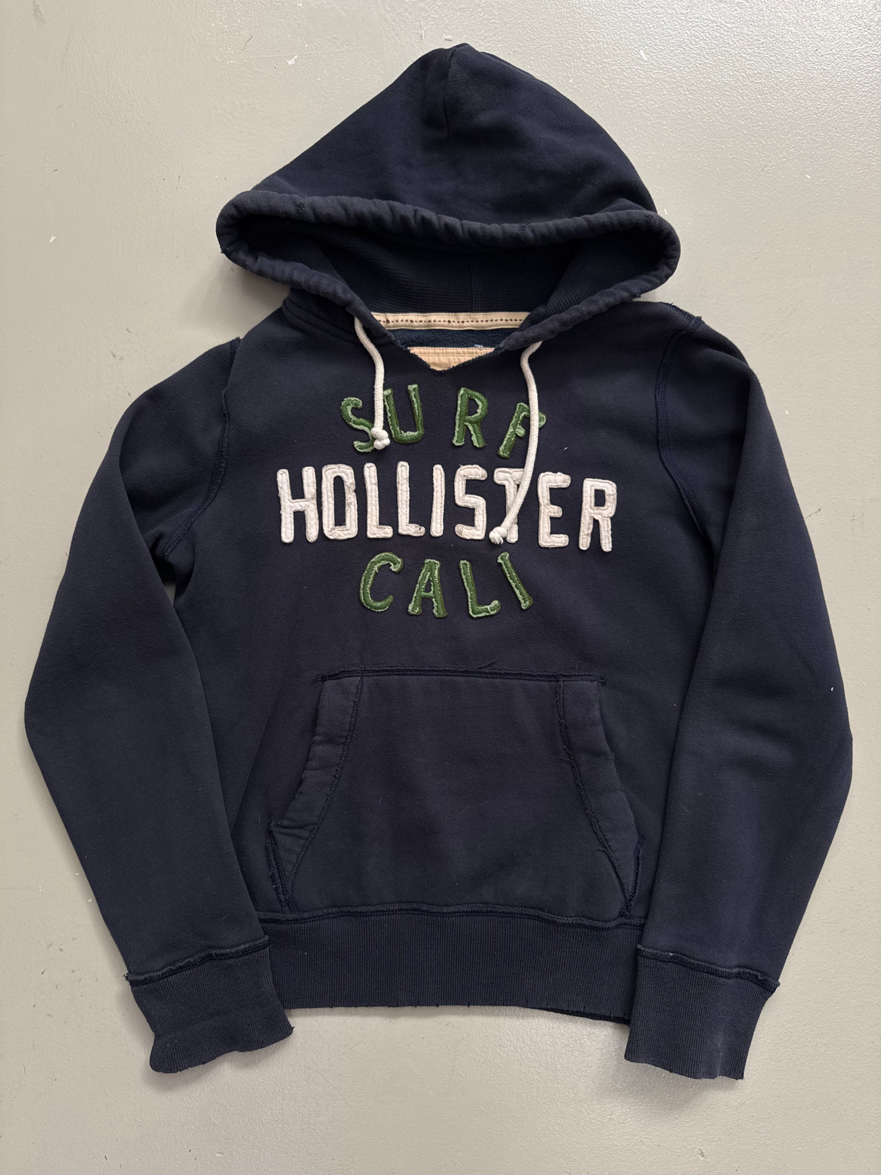 Vintage Stitched Hollister Hoodie S