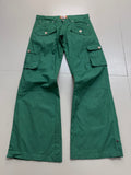 Vintage Green Light Cargo Pants L
