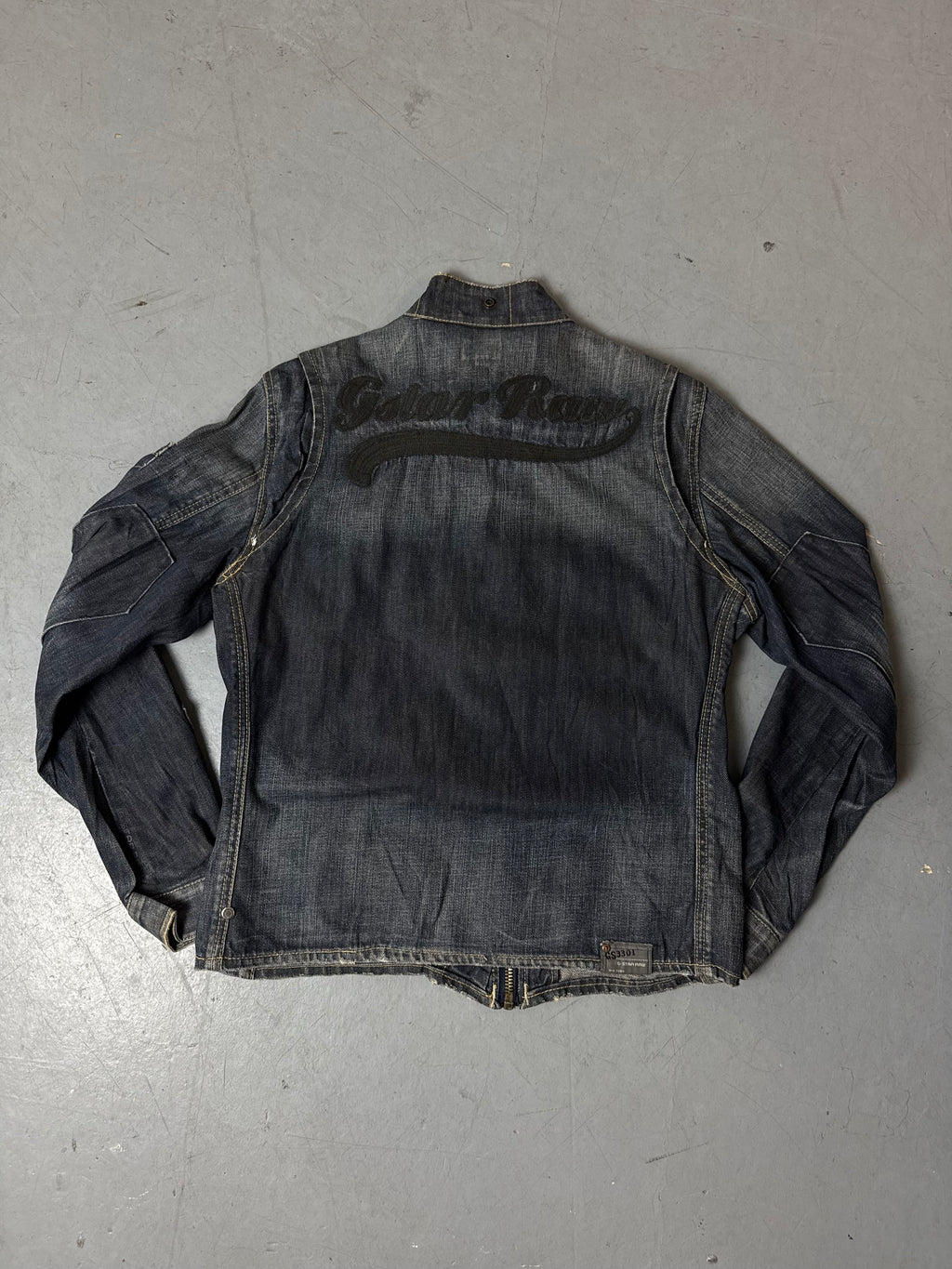 Vintage G-Star Raw Dark Denim Jacket L