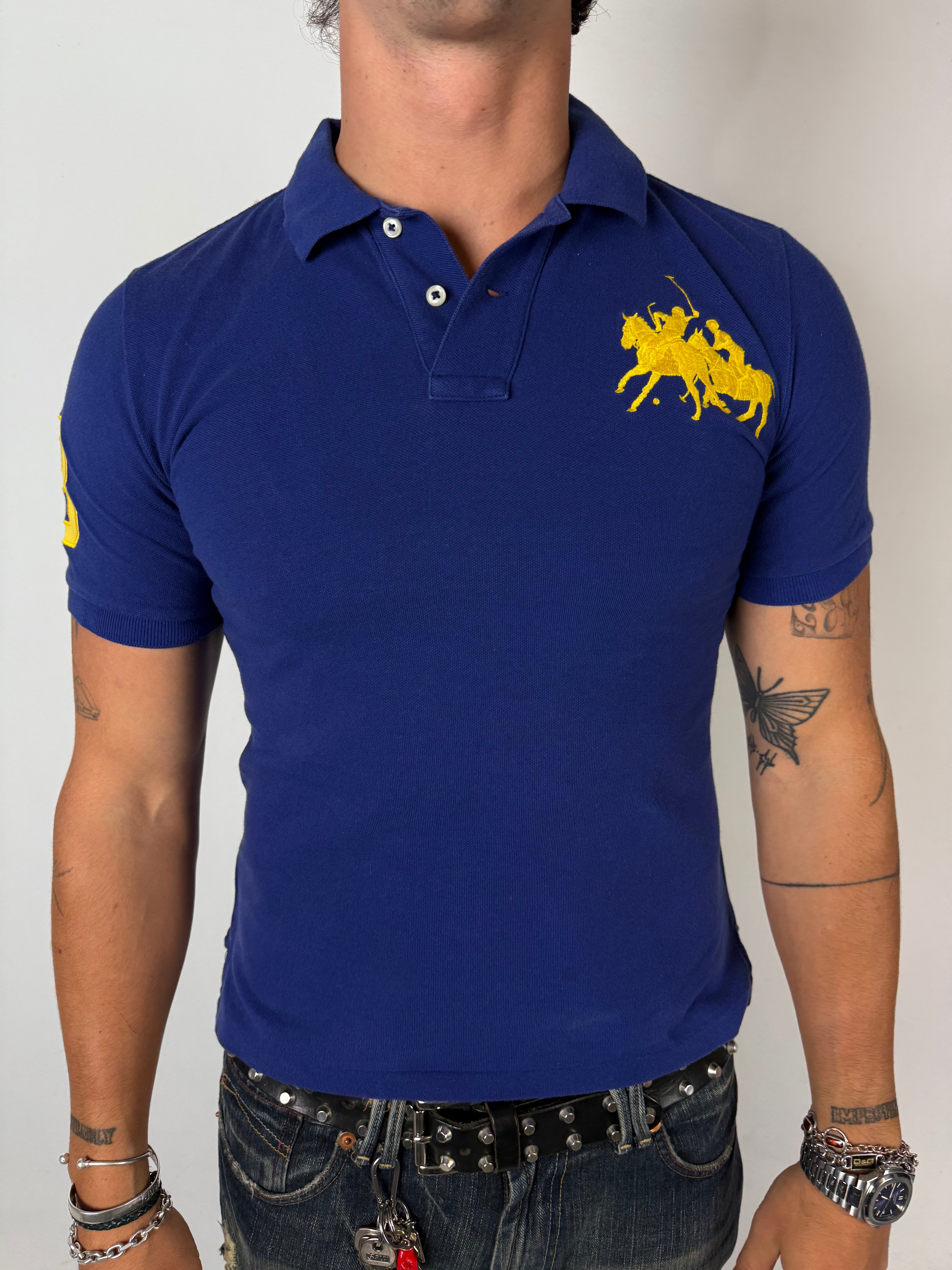 Vintage Blue Ralph Lauren Polo M