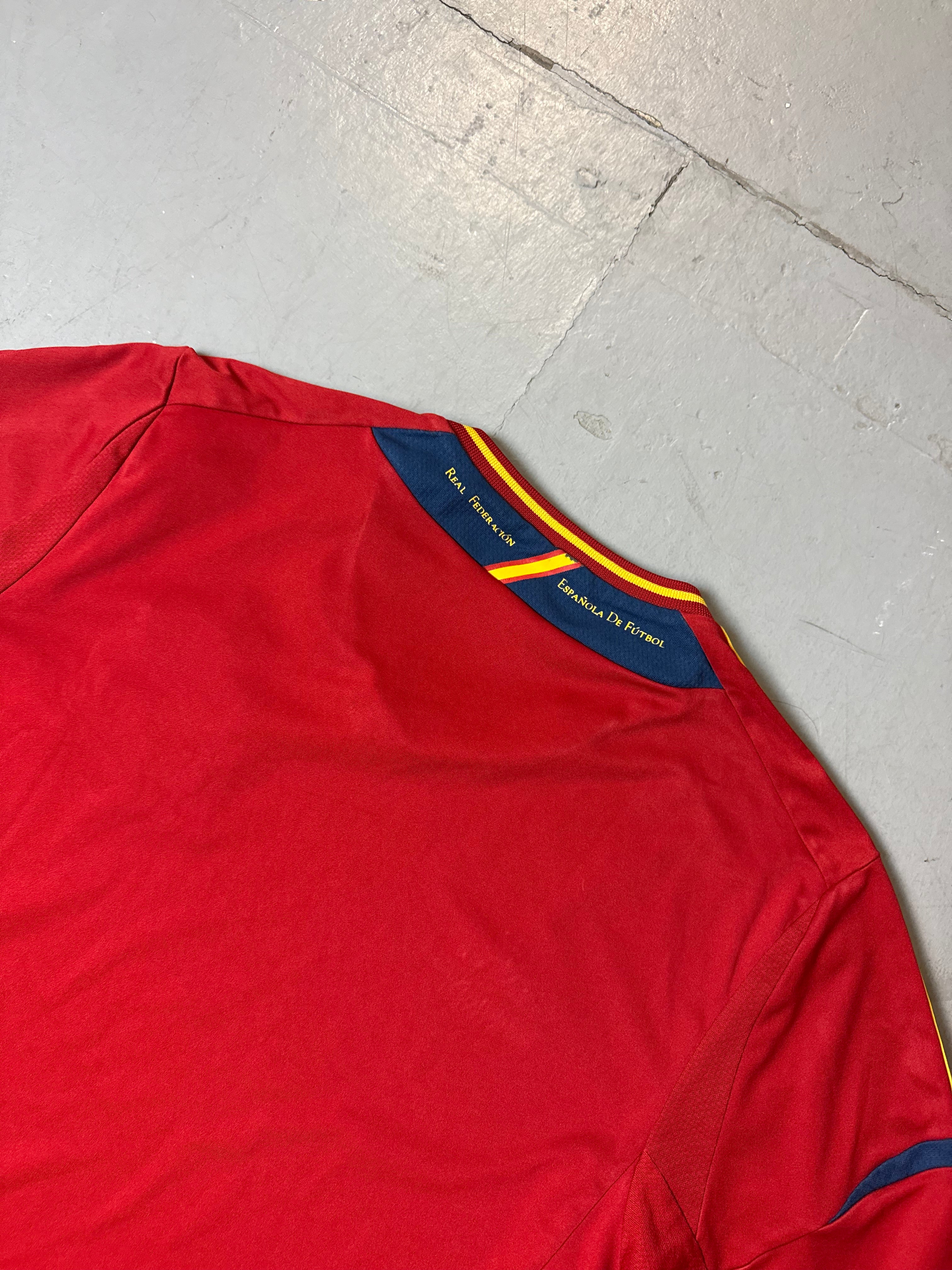 Vintage Adidas Spain 11/12 Home Jersey M