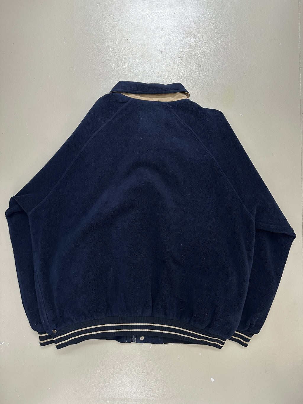 Vintage Champion Fleece Jacket für Herren. Y2K Second Hand 2000s Fashion 