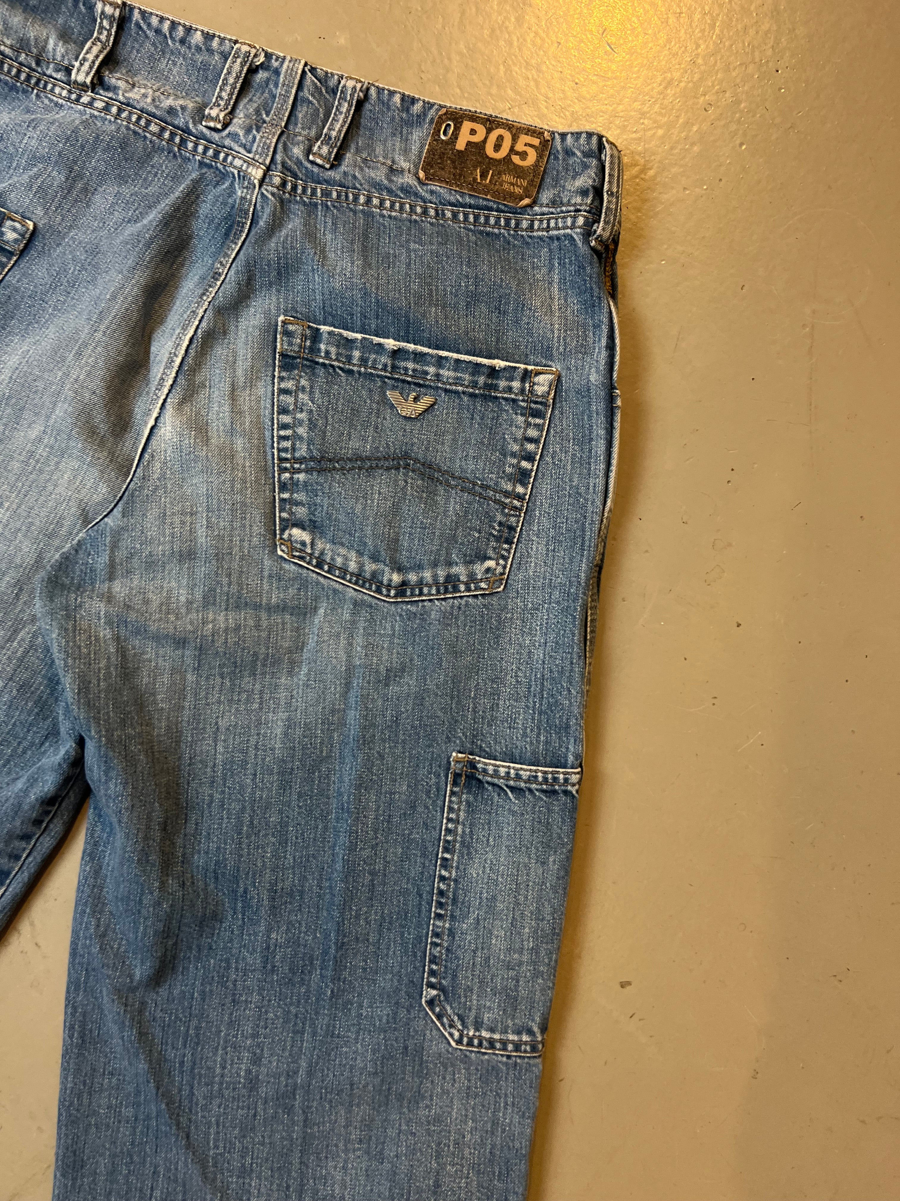 Vintage Blue Armani Denim L/XL