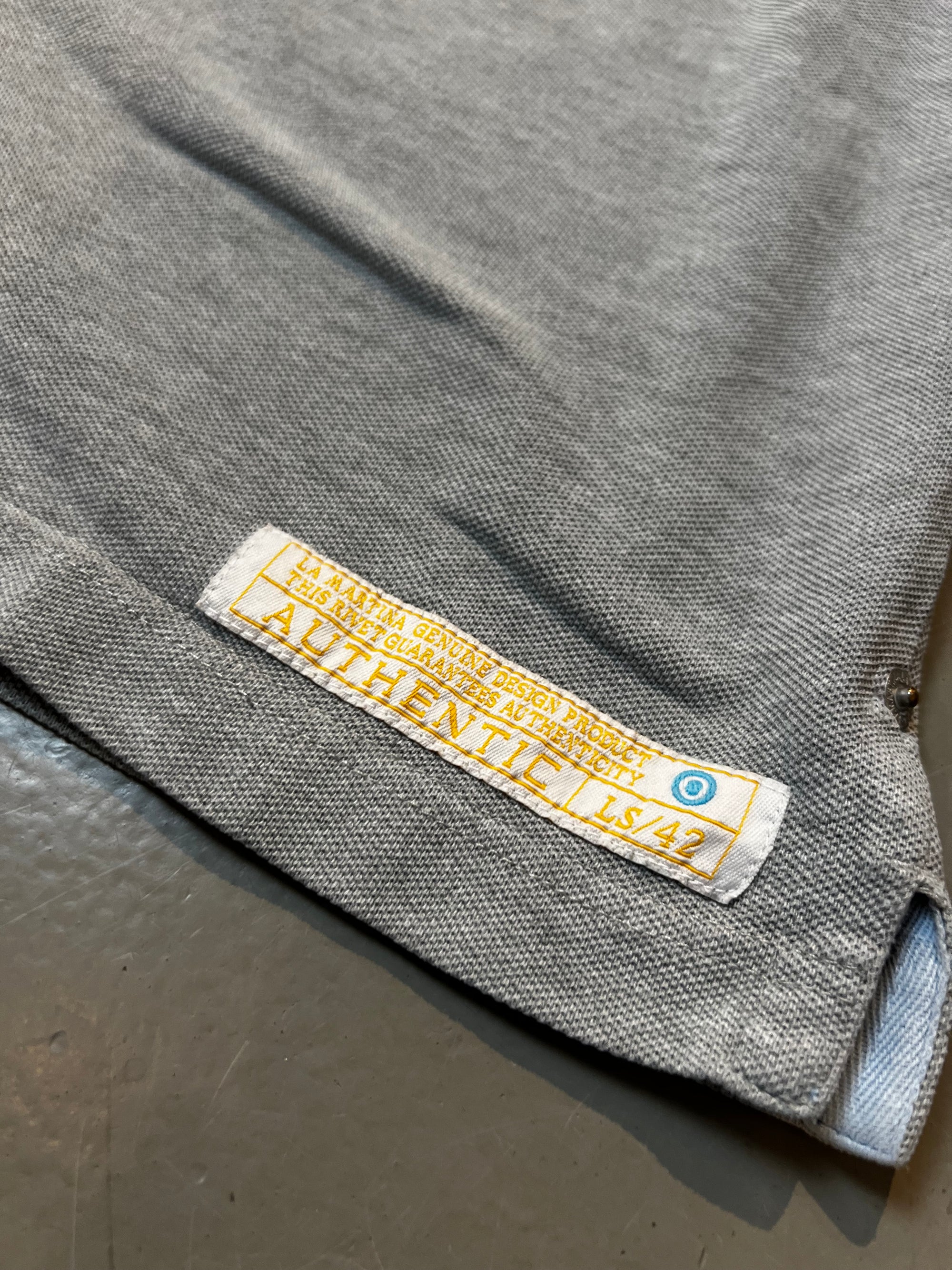 Vintage Gray La Martina Polo S/M