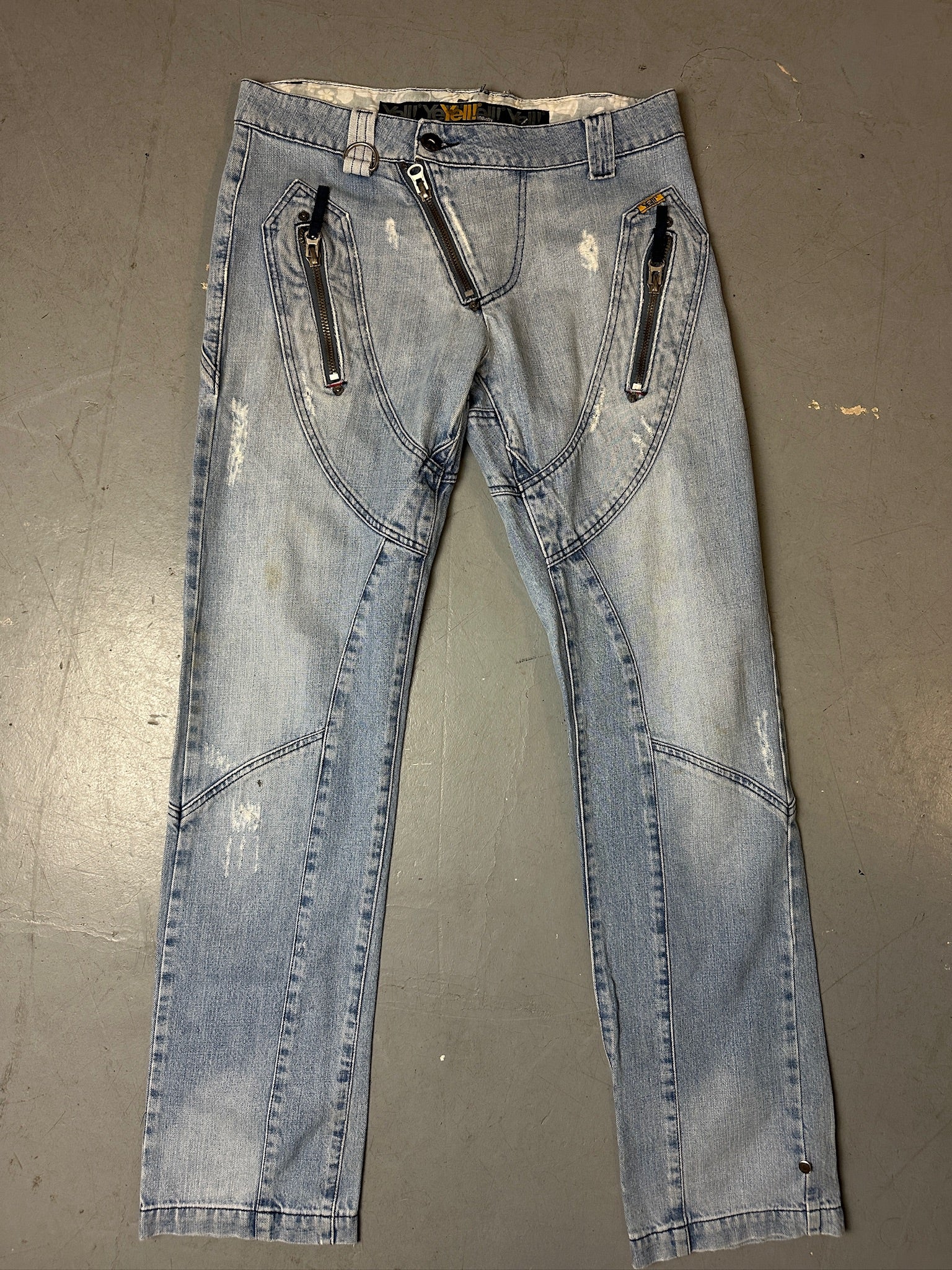 Vintage Yell! Light Blue Denim Jeans L