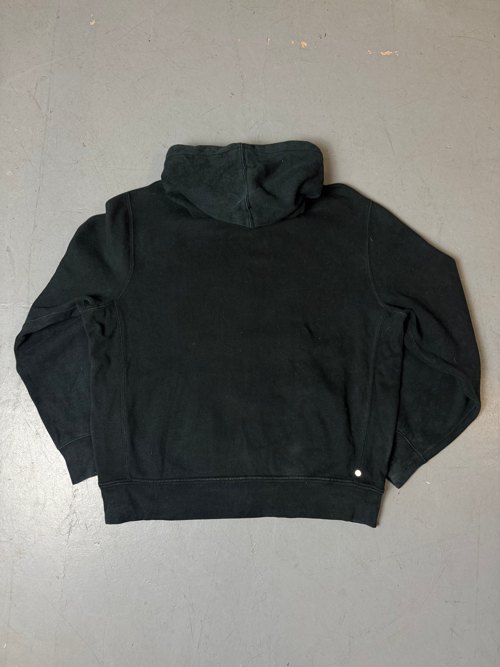 Vintage Polo Ralph Lauren Black Zip Up Hoodie XL