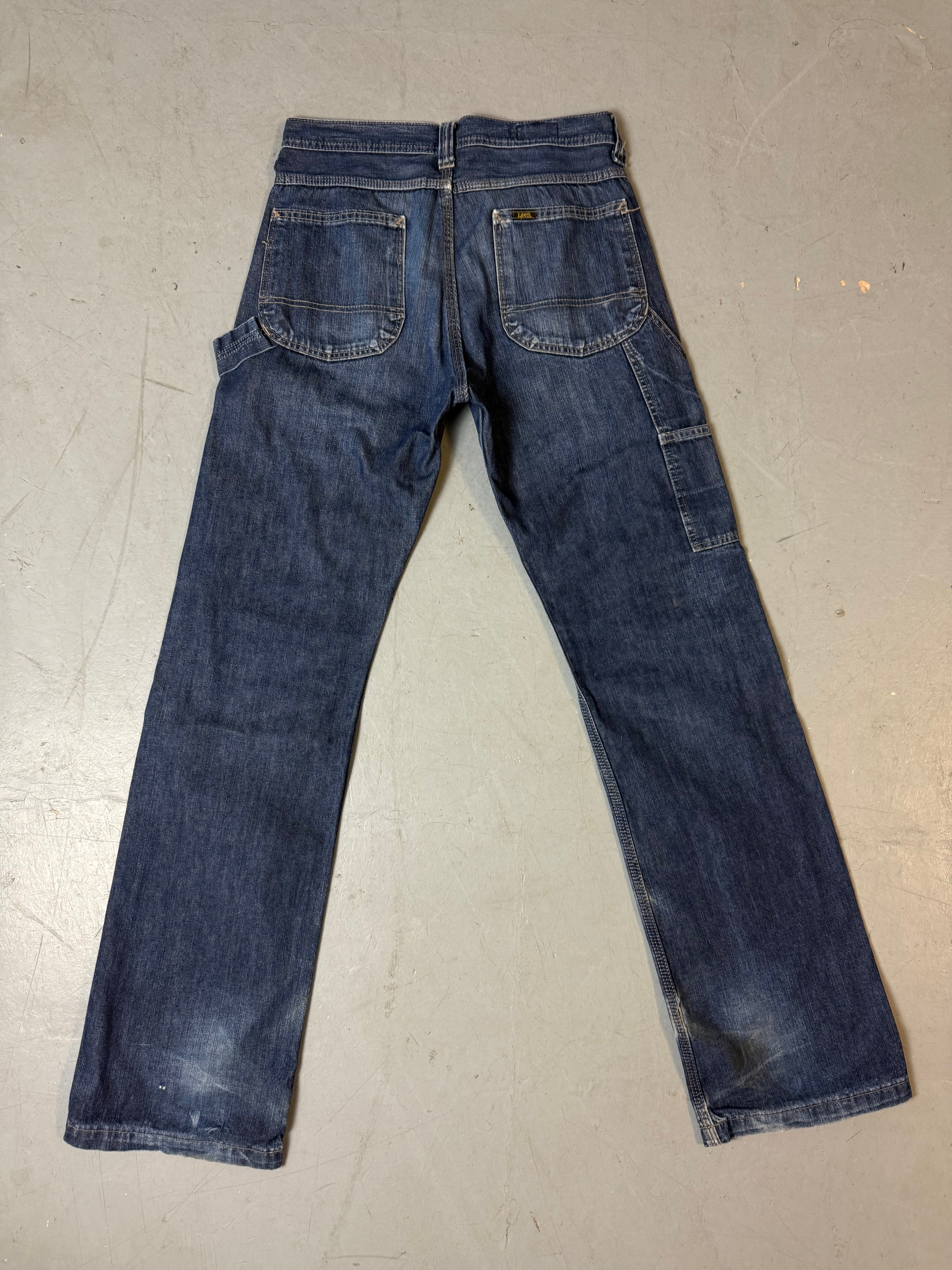 Produktbild von Vintage Lee Straight Leg Denim von hinten