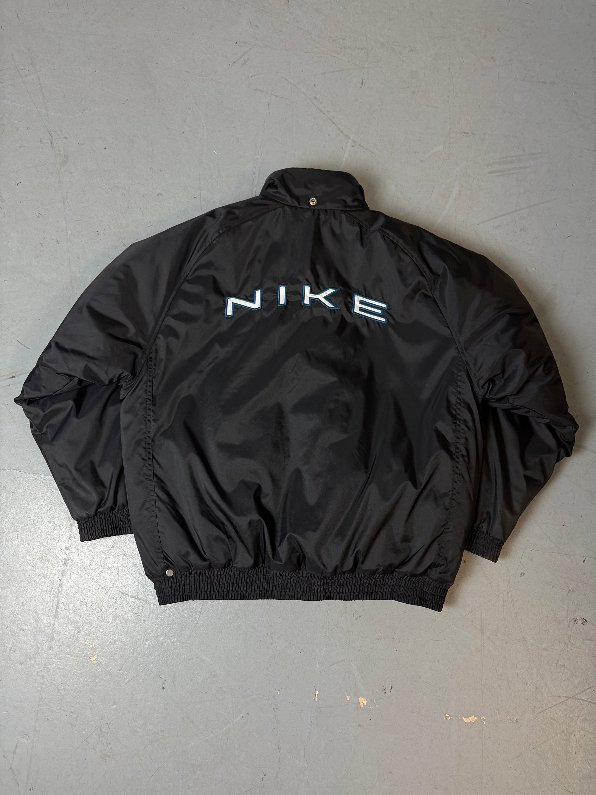 Vintage Nike Black Puffer Jacket XL