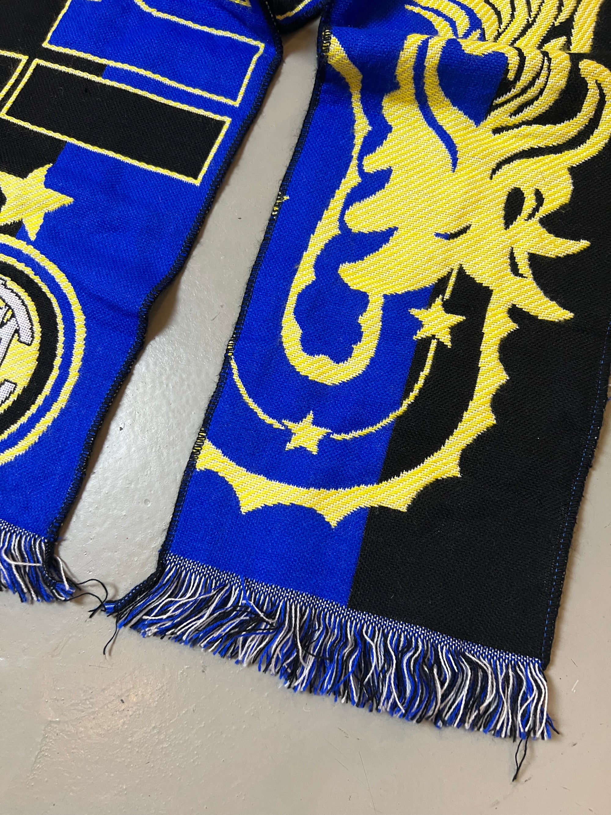 Vintage FC Inter Mailand Soccer Scarf