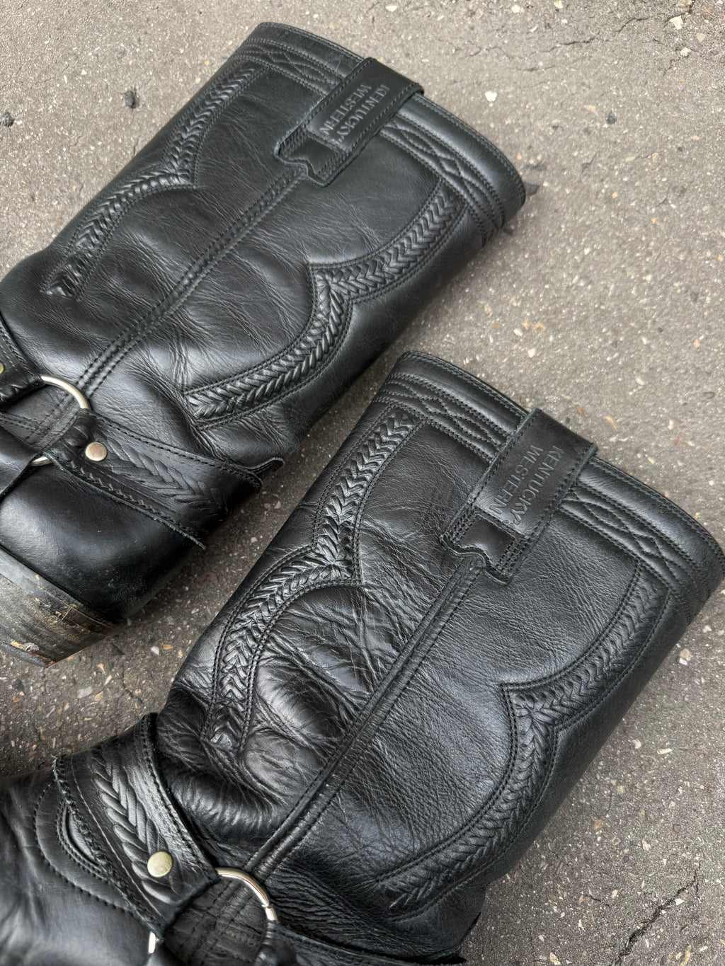 Vintage Kentucky Western Cowboy Boots 43