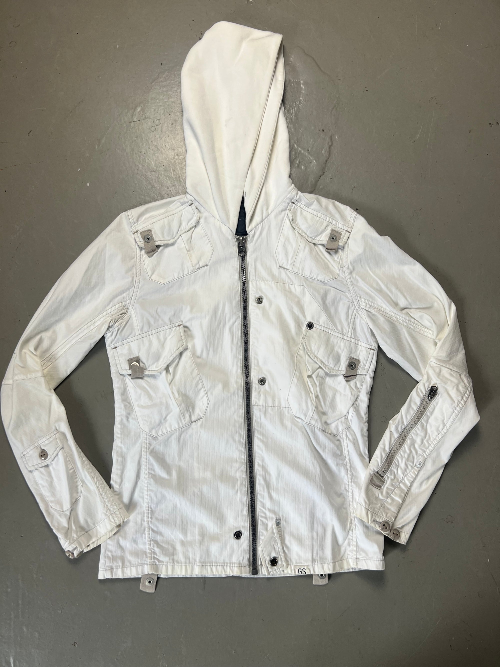 Vintage White G-Star Jacket S/M