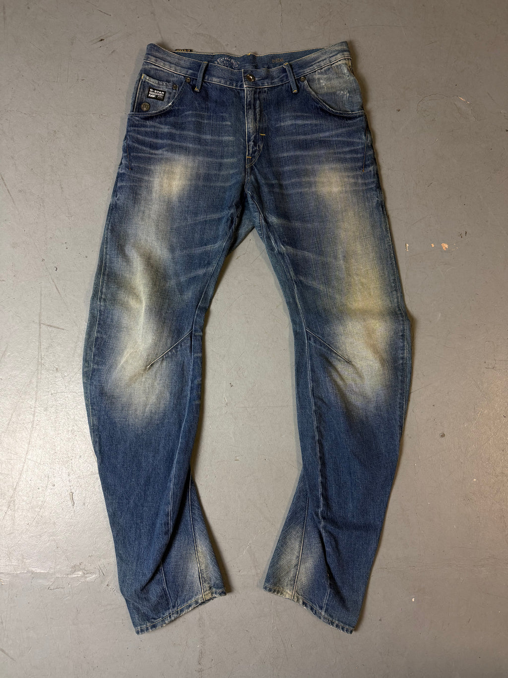 Produktbild von Vintage G-Star Raw GS01 Washed Denim Jeans M/L von vorne