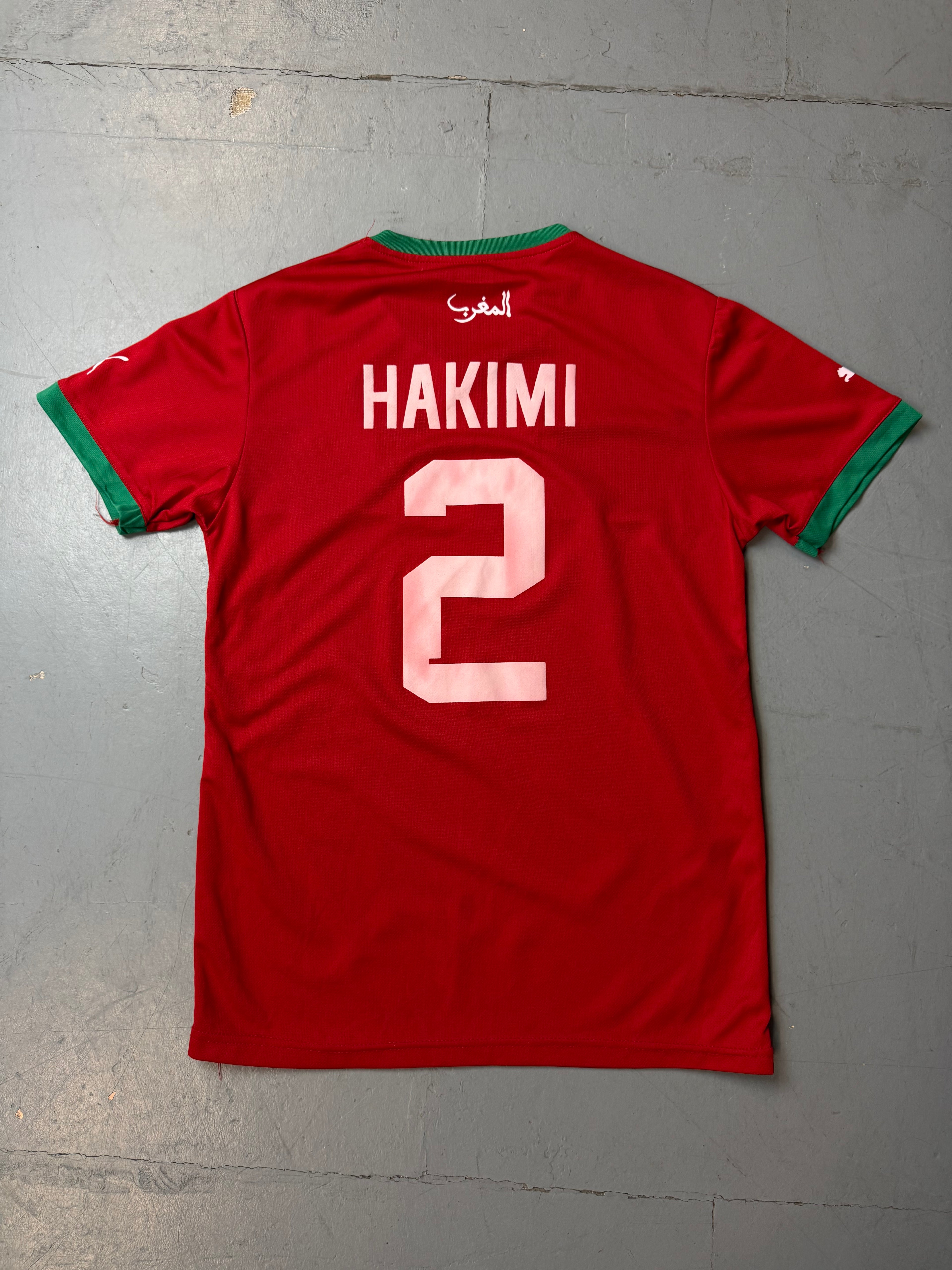 Vintage Puma Morocco 2022 World Cup Home Jersey M/L