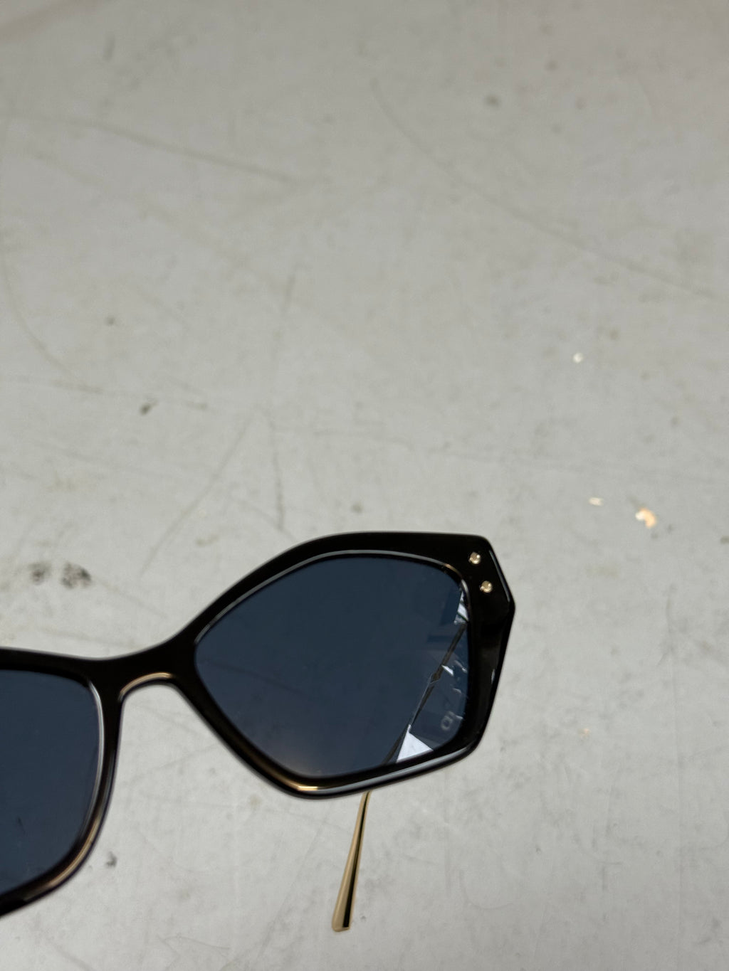 Schwarze Cateye Sonnenbrille von Dior 