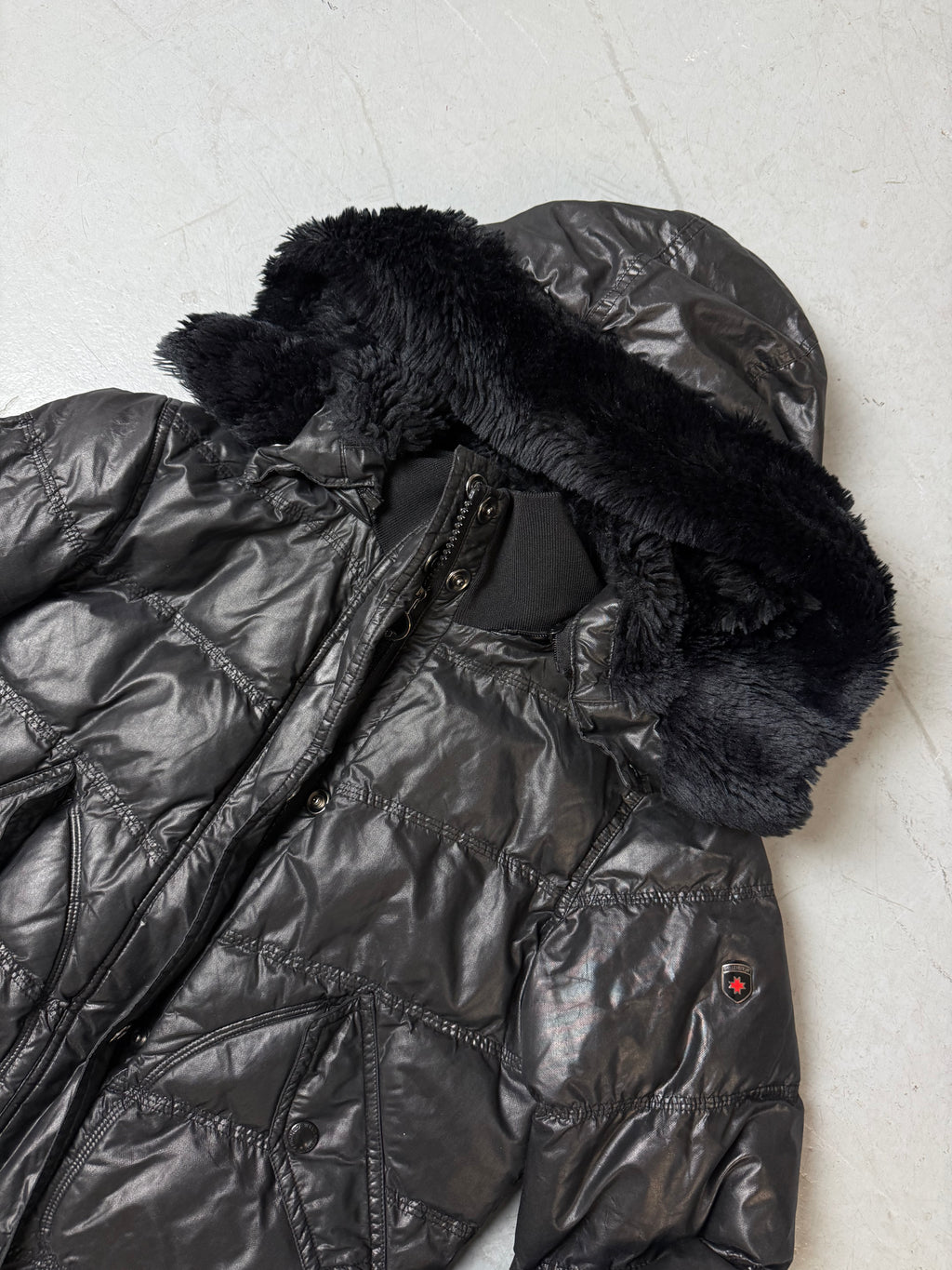 Vintage Wellensteyn Black Winter Jacket M