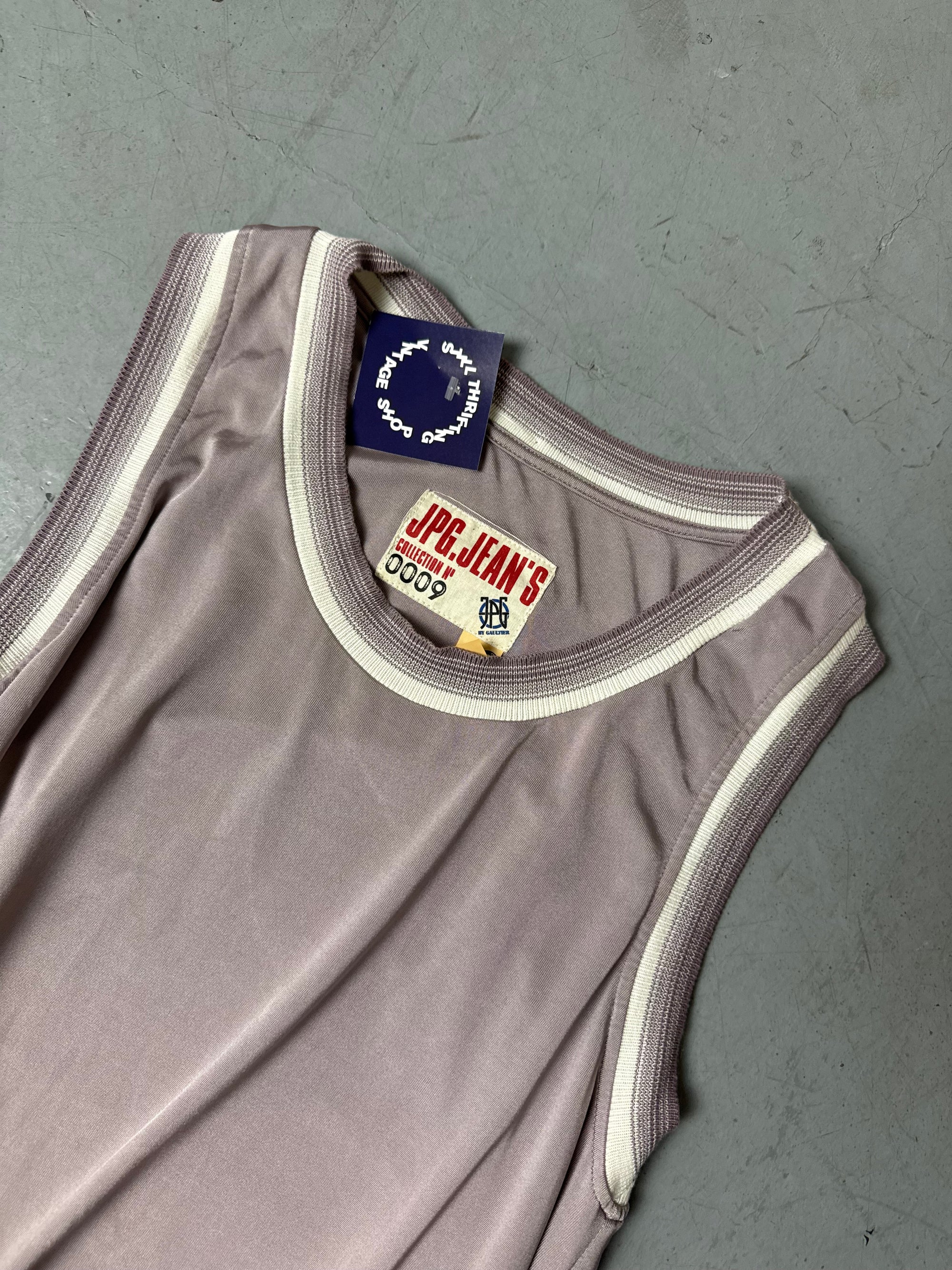 Vintage JPG Jeans Lavender Top M