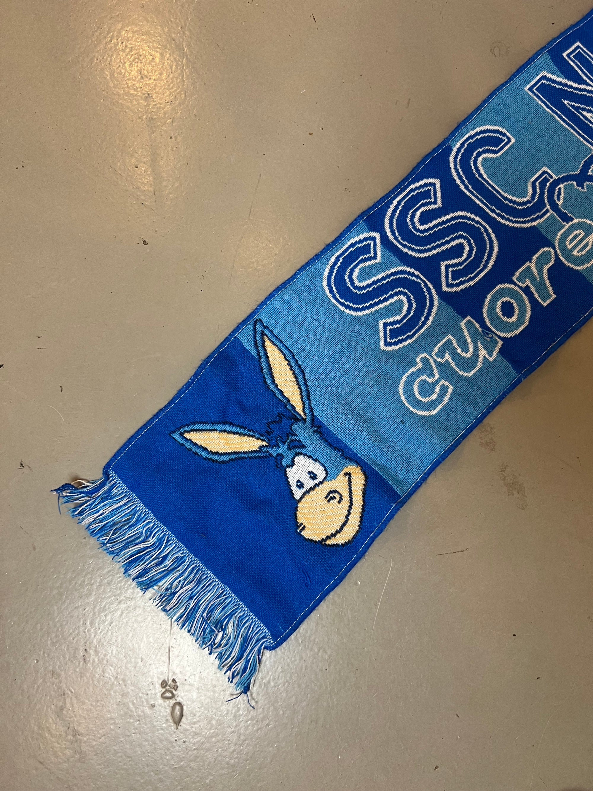 Vintage SSC Napoli Soccer Scarf