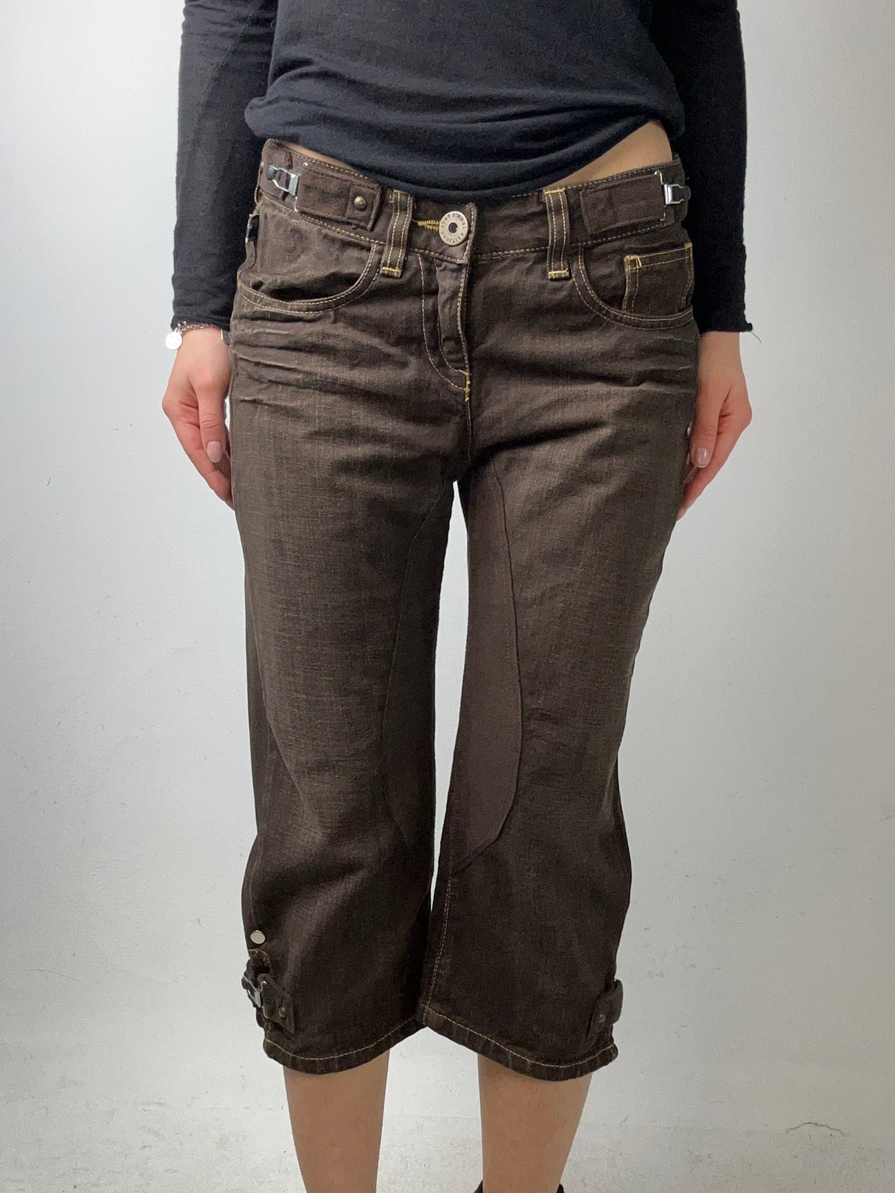 Vintage Jean‘s Paul Gaultier Brown Jeans Shorts XS