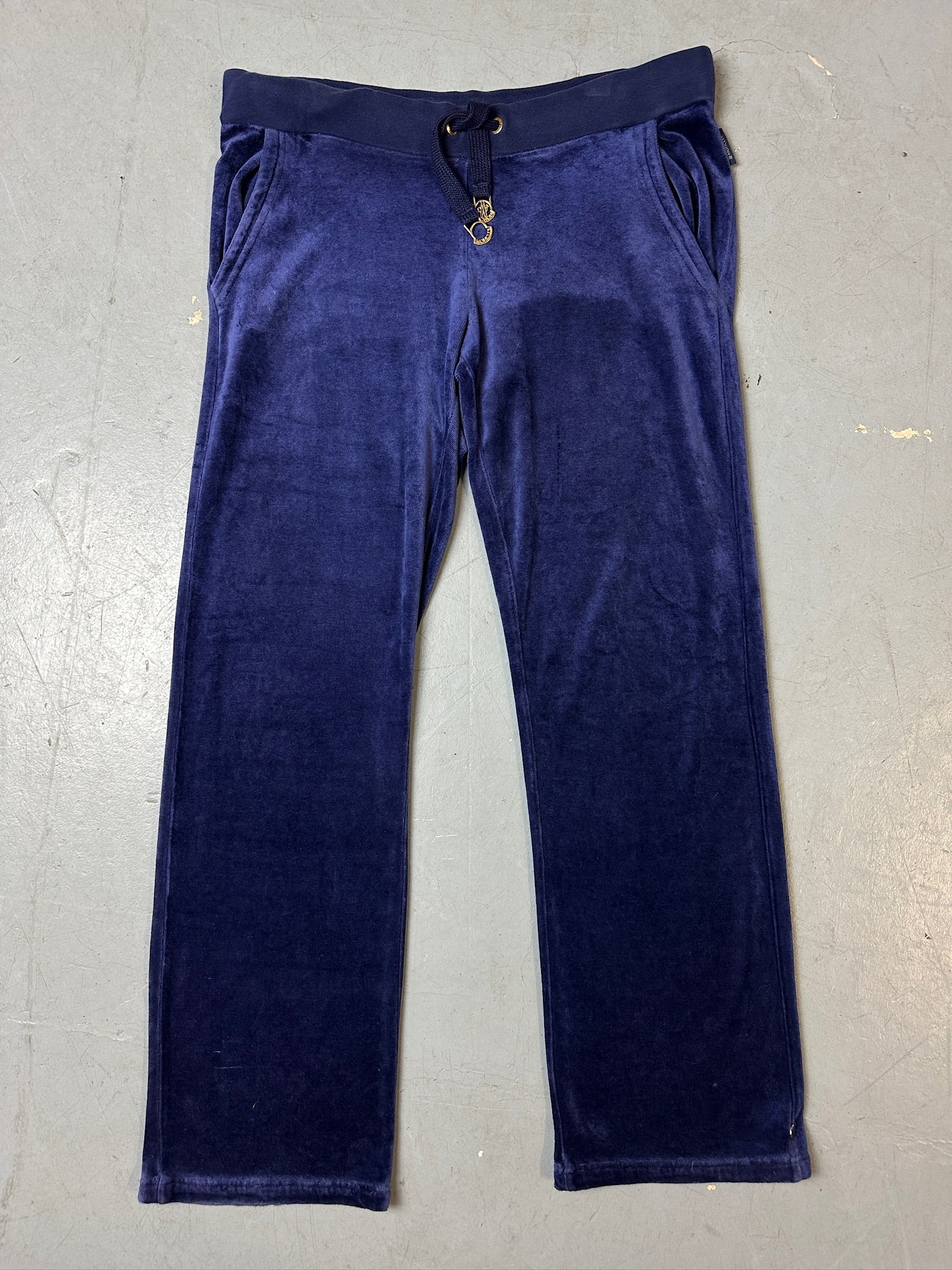 Vintage Moncler Violet Velvet Track Set S
