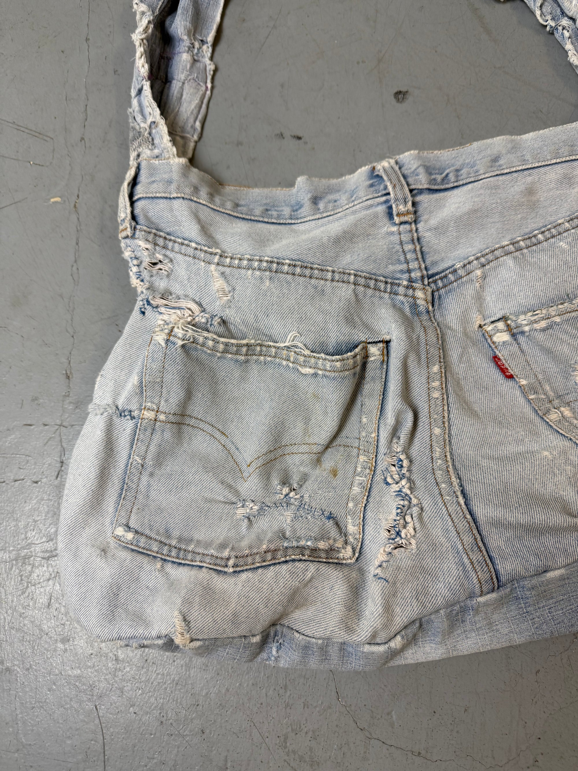 Vintage Denim Reworked Bag