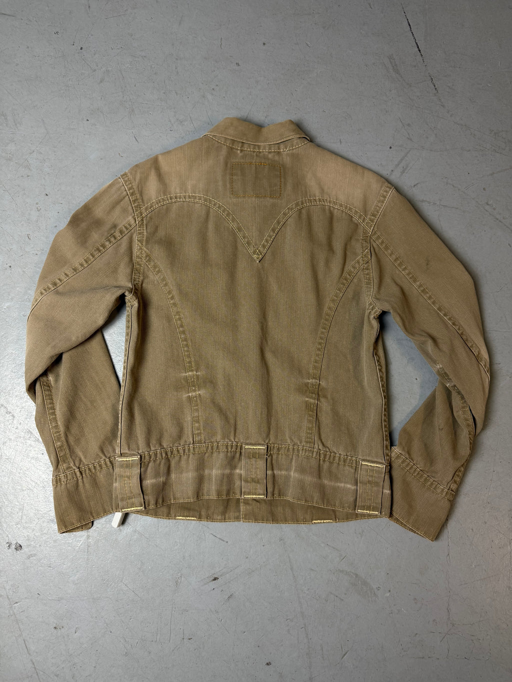 Vintage Levi’s Light Brown Denim Jacket S/M